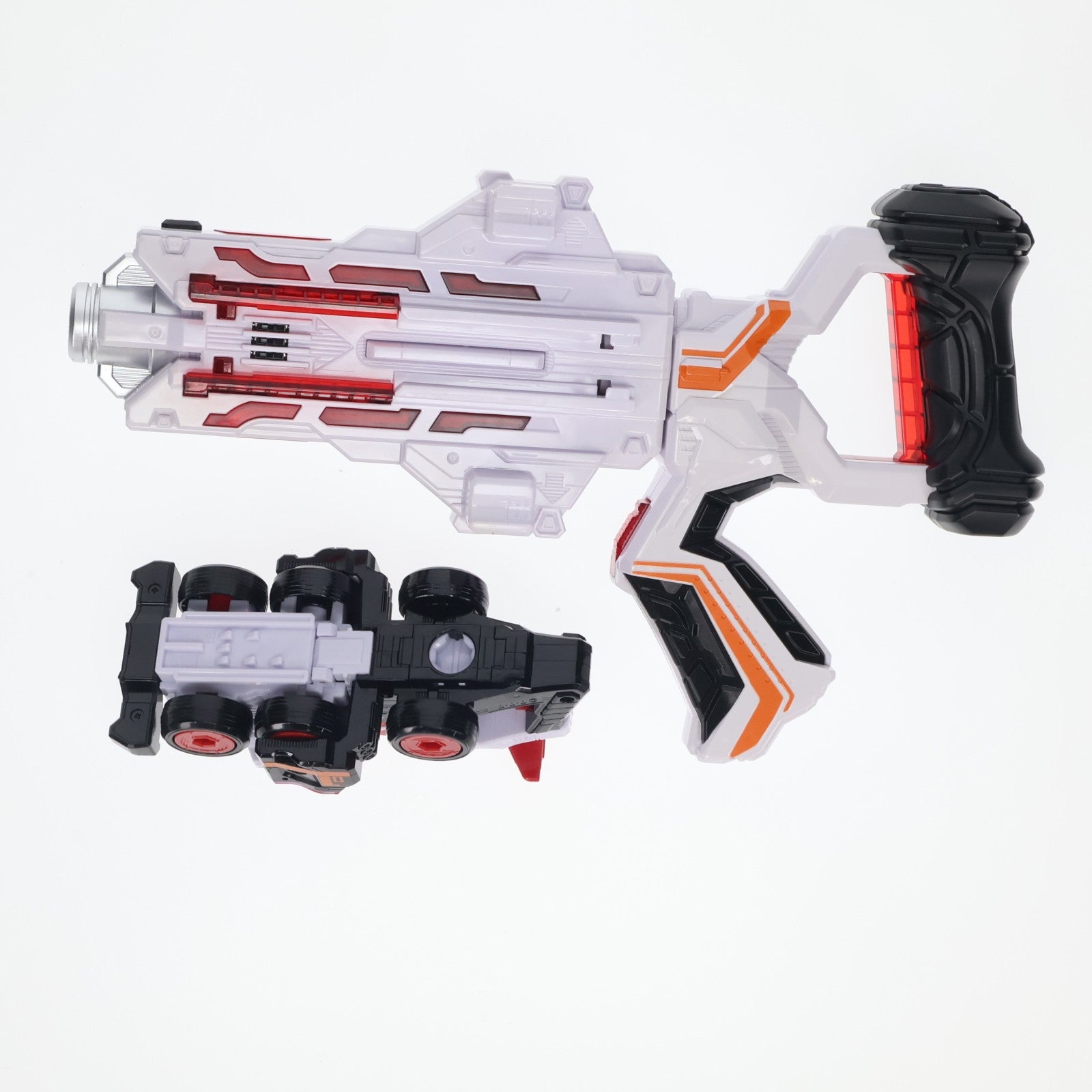 【中古即納】[TOY] ダブル変身銃 DX VSチェンジャー パトレン1号セット 快盗戦隊ルパンレンジャーVS警察戦隊パトレンジャー 完成トイ バンダイ(20180210)