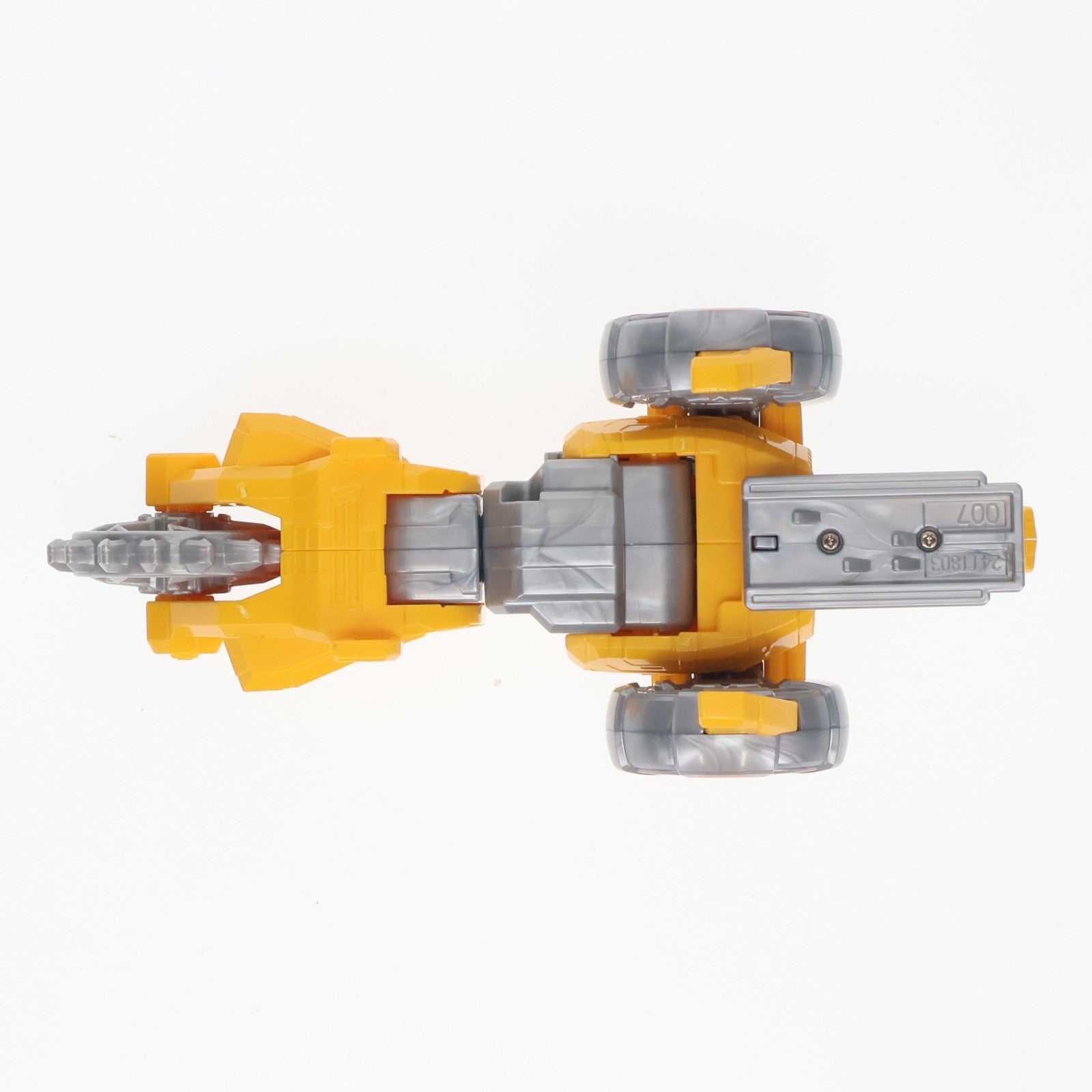 【中古即納】[TOY] VSビークルシリーズ DXイエローダイヤルファイター 快盗戦隊ルパンレンジャーVS警察戦隊パトレンジャー 完成トイ バンダイ(20180210)