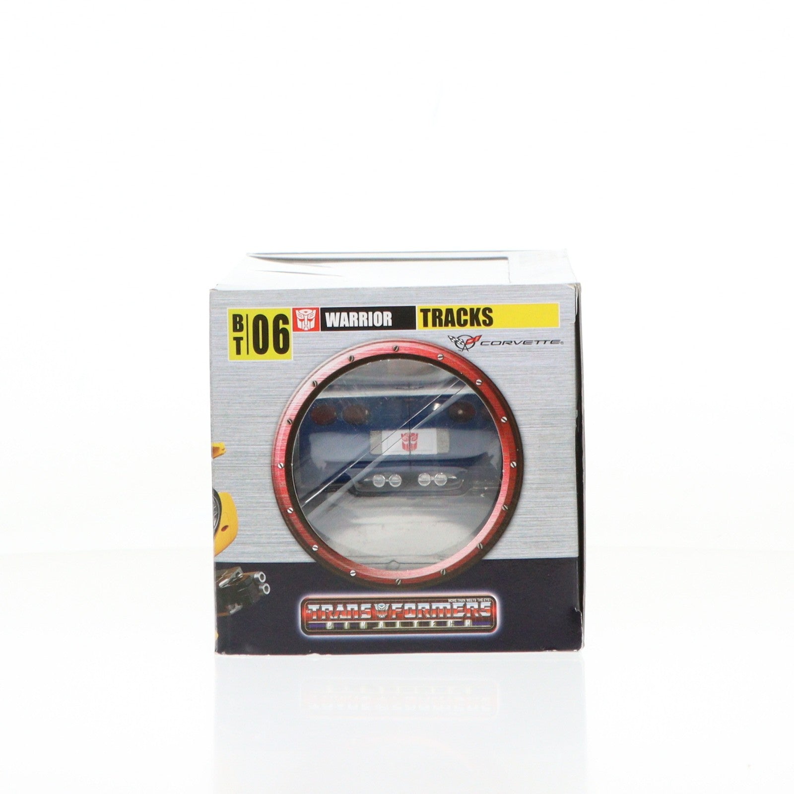 【中古即納】[TOY] トランスフォーマー バイナルテック BT-06 1/24 トラックス feat.シボレー コルベット ブルーバージョン 完成トイ タカラ(20040807)