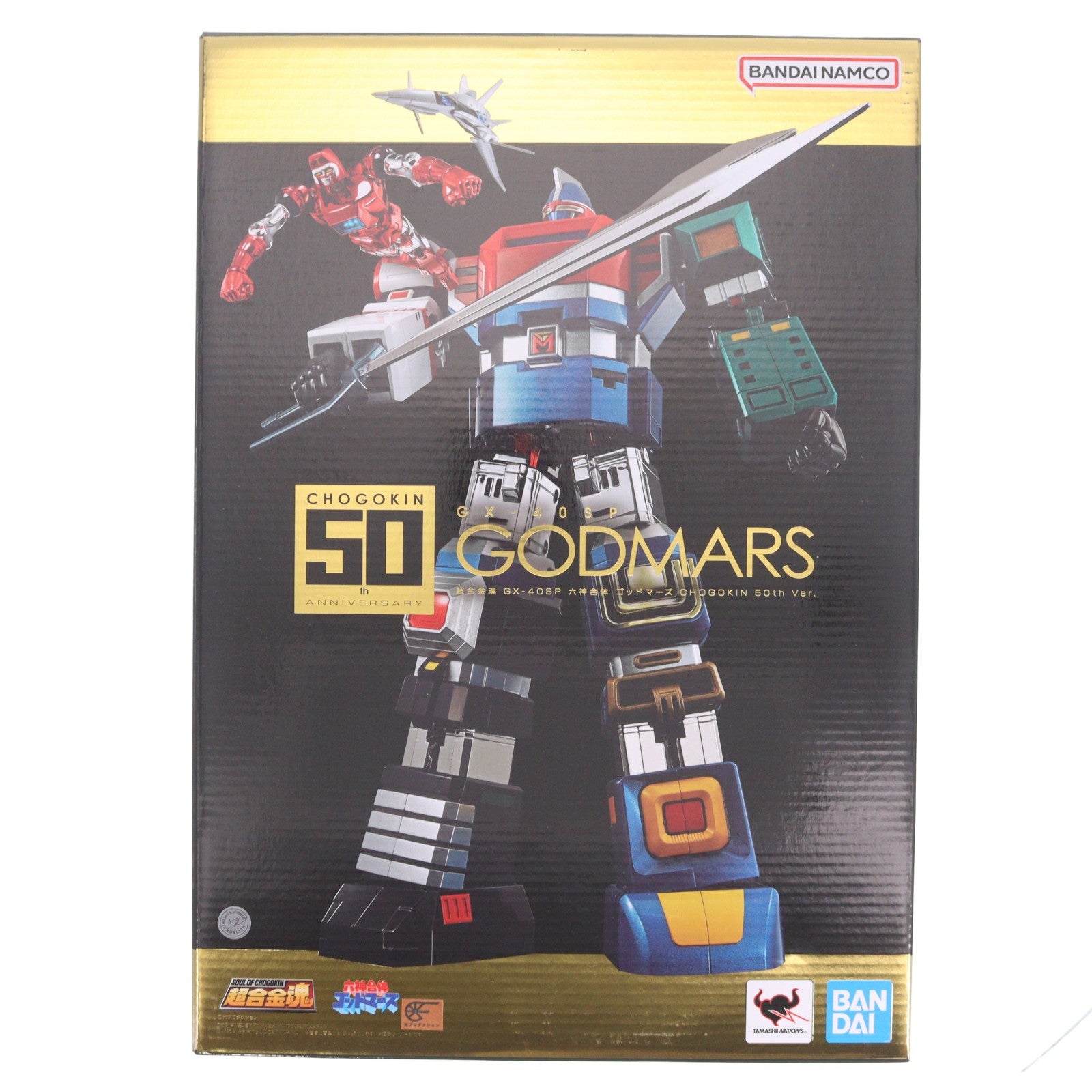 【中古即納】[TOY] 超合金魂 GX-40SP 六神合体ゴッドマーズ CHOGOKIN 50th Ver. 完成トイ バンダイスピリッツ(20250920)