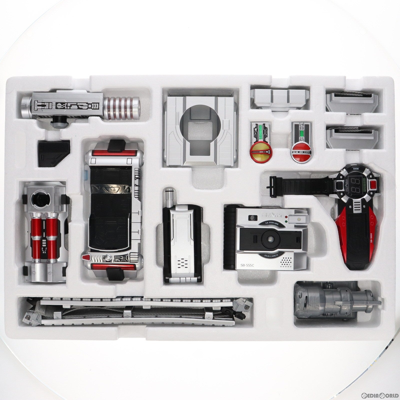 【中古即納】[TOY] プレミアムバンダイ限定 コンプリートセレクションモディフィケーション CSMファイズギア&ファイズアクセルver.2 仮面ライダー555(ファイズ) 完成トイ バンダイ(20230831)