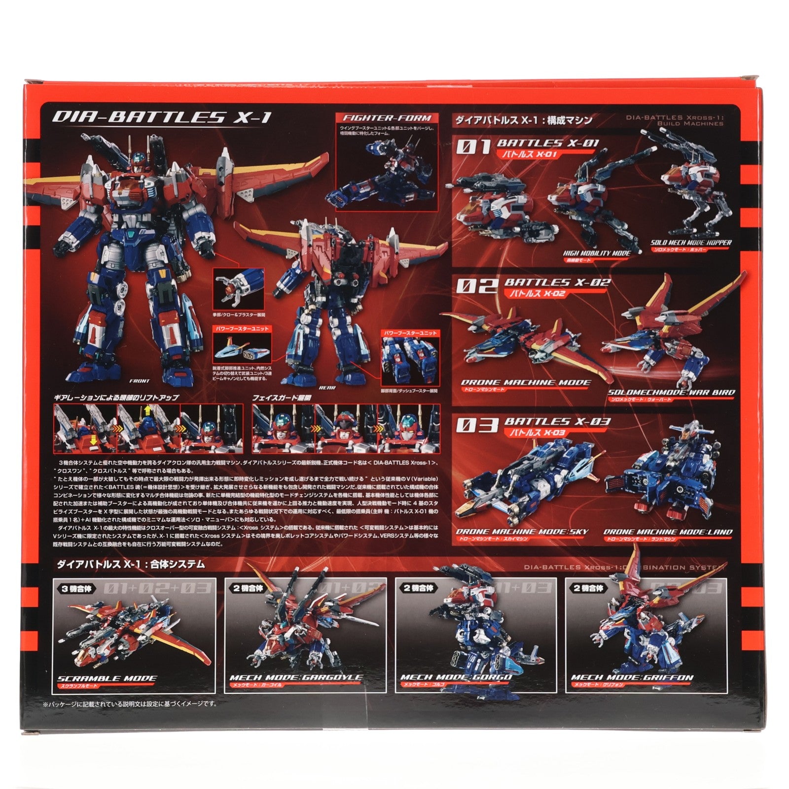 【中古即納】[TOY] T-SPARK ダイアクロン DA-109 ダイアバトルスX-1 完成トイ タカラトミー(20250222)