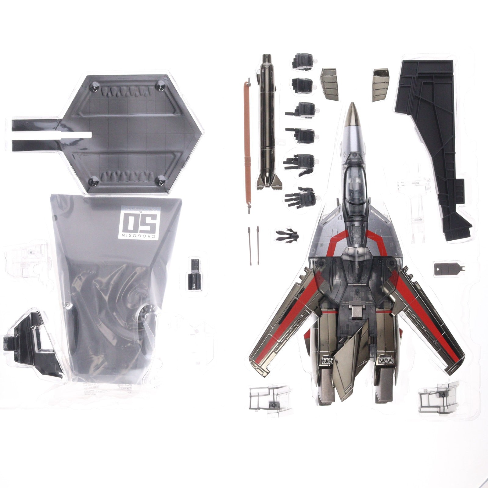 【中古即納】[TOY] TAMASHII NATIONS STORE限定 DX超合金 VF-1J バルキリー CHOGOKIN 50th Exclusive 超時空要塞マクロス 完成トイ バンダイスピリッツ(20240924)