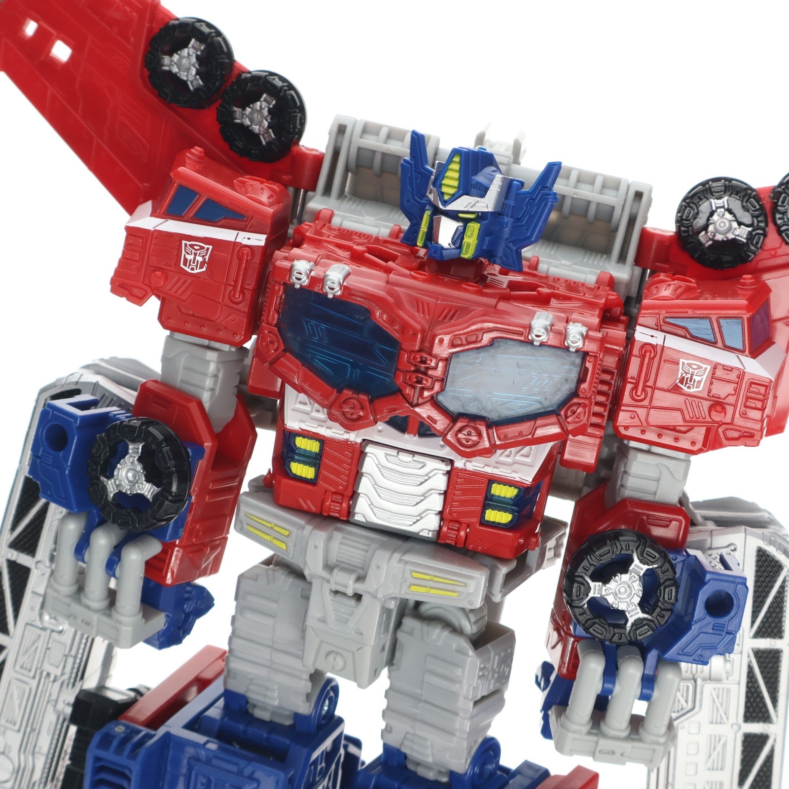 【中古即納】[TOY] トランスフォーマー ウォーフォーサイバトロン/シージ WFC-S40 ギャラクシーアップグレード オプティマスプライム TFジェネレーションズ トランスフォーマー ギャラクシーフォース 完成トイ ハズブロ(20181231)