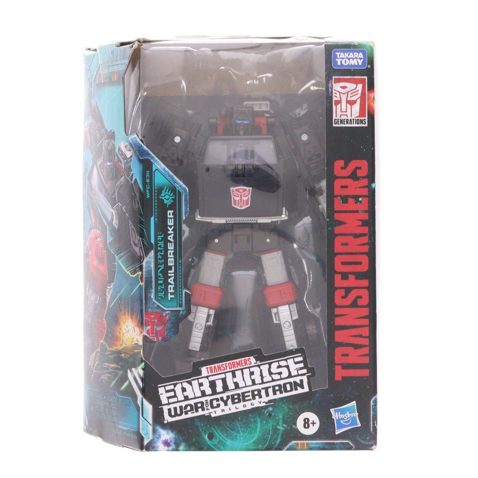 【中古即納】[TOY] トランスフォーマー TFジェネレーションズ デラックスクラス WFC-E34 TRAILBREAKER(トレイルブレイカー) ウォーフォーサイバトロン/アースライズ 完成トイ ハズブロ(20201231)