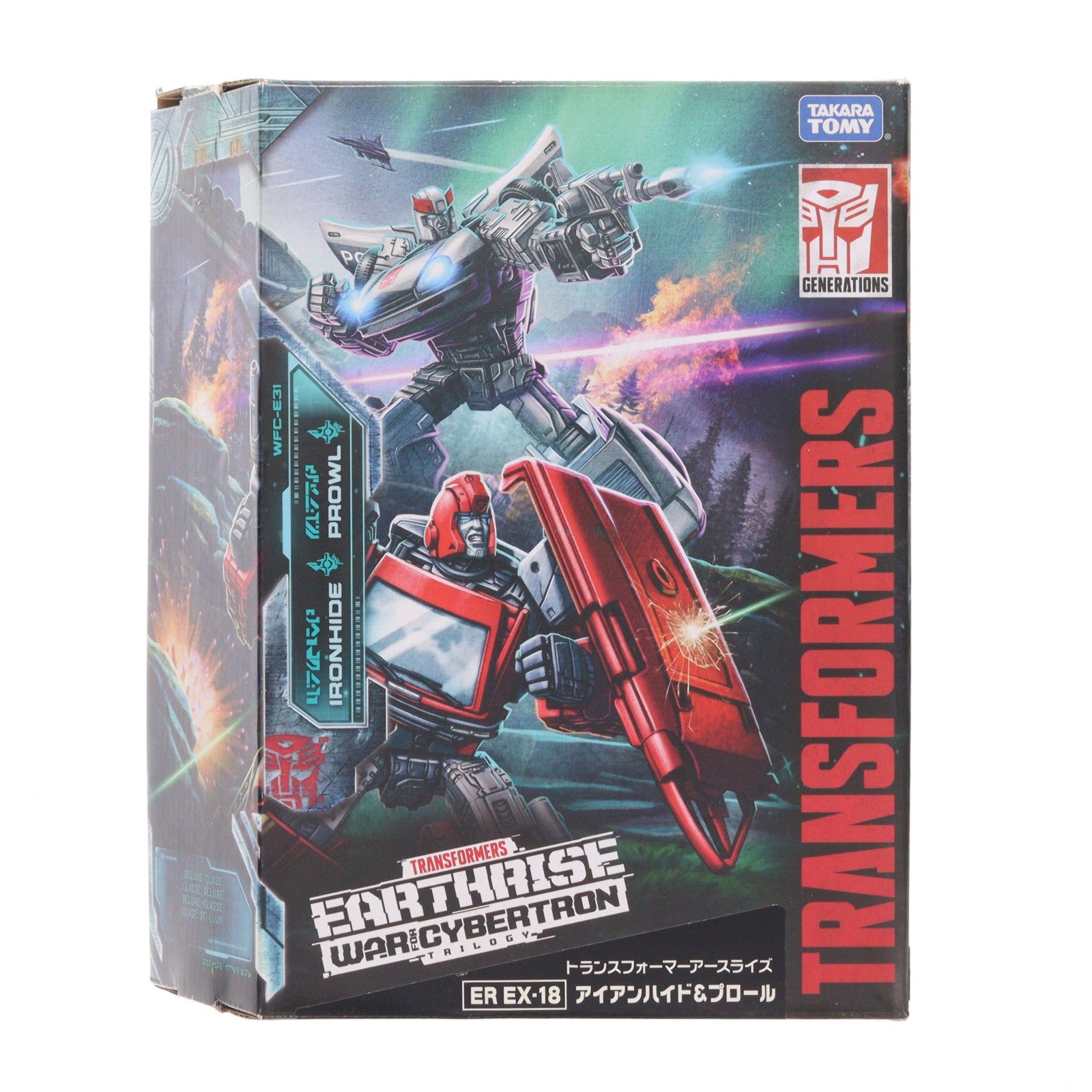 【中古即納】[TOY] タカラトミーモール限定 トランスフォーマー アースライズ ER EX-18 アイアンハイド&プロール 完成トイ タカラトミー(20210228)