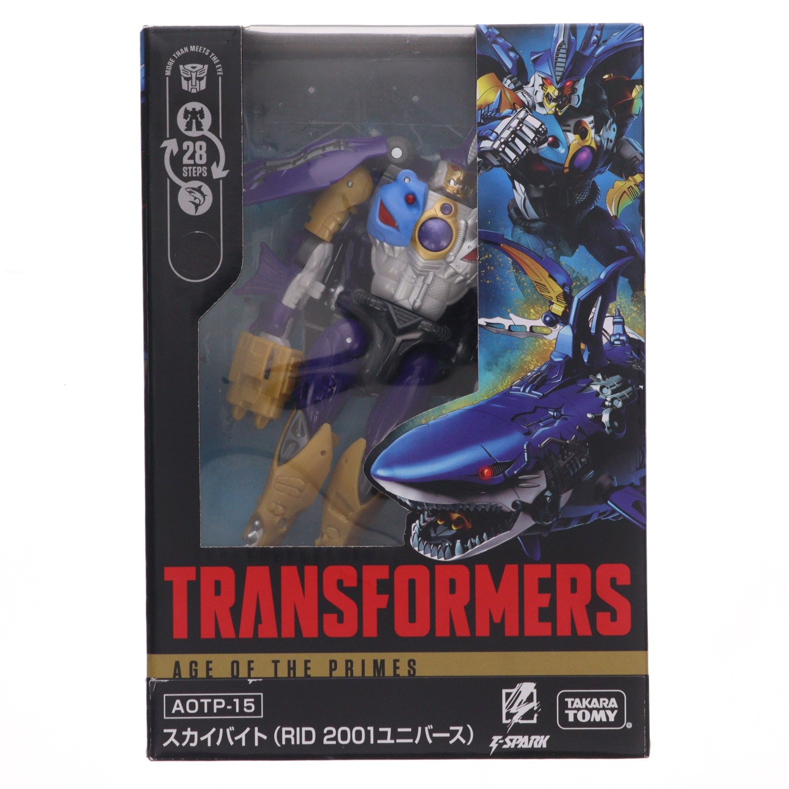 【中古即納】[TOY] T-SPARK トランスフォーマー エイジ・オブ・ザ・プライム AOTP-15 スカイバイト(RID 2001ユニバース) 完成トイ タカラトミー(20251031)