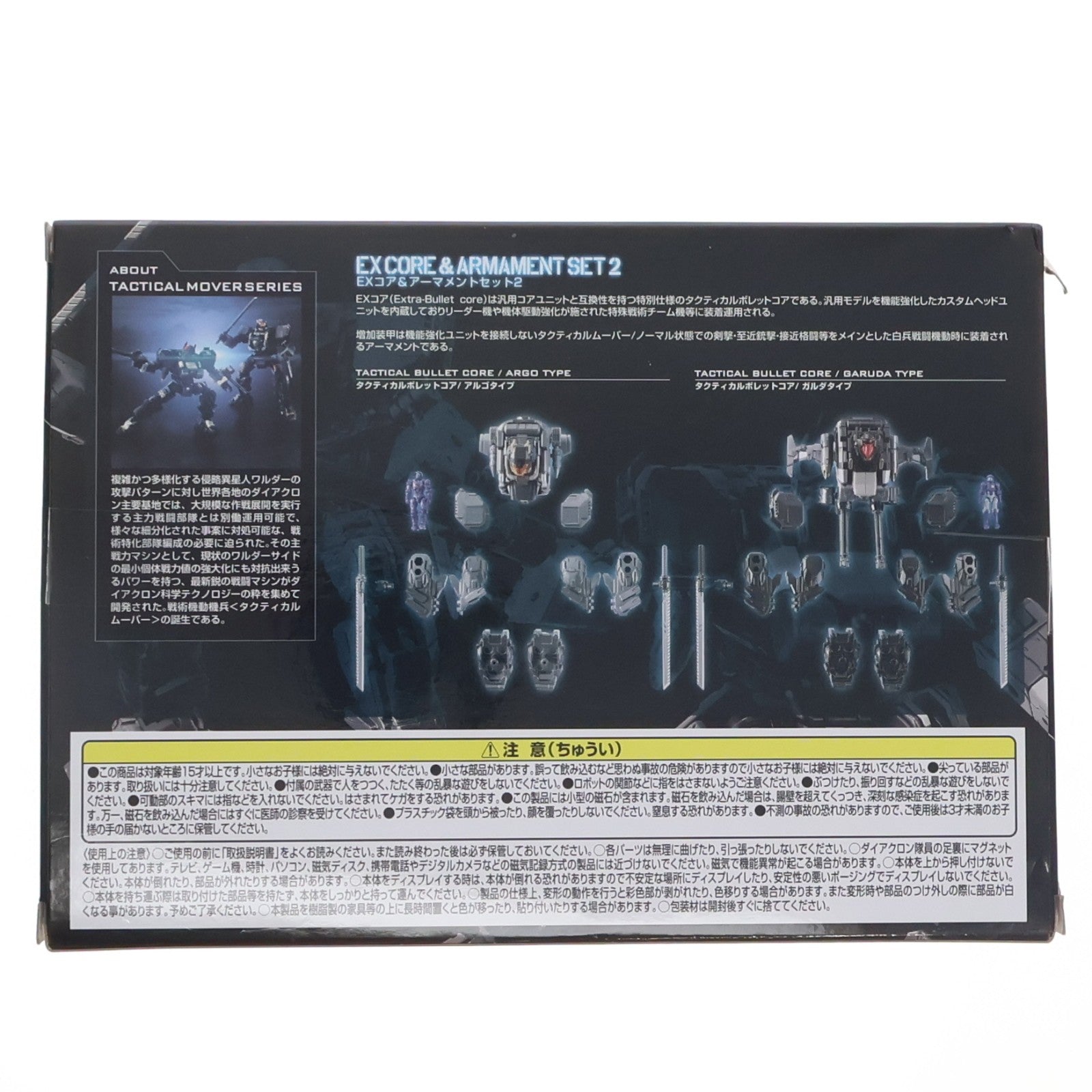 【中古即納】[TOY] ダイアクロン EXコア&アーマメントセット2 完成トイ タカラトミー(20240525)