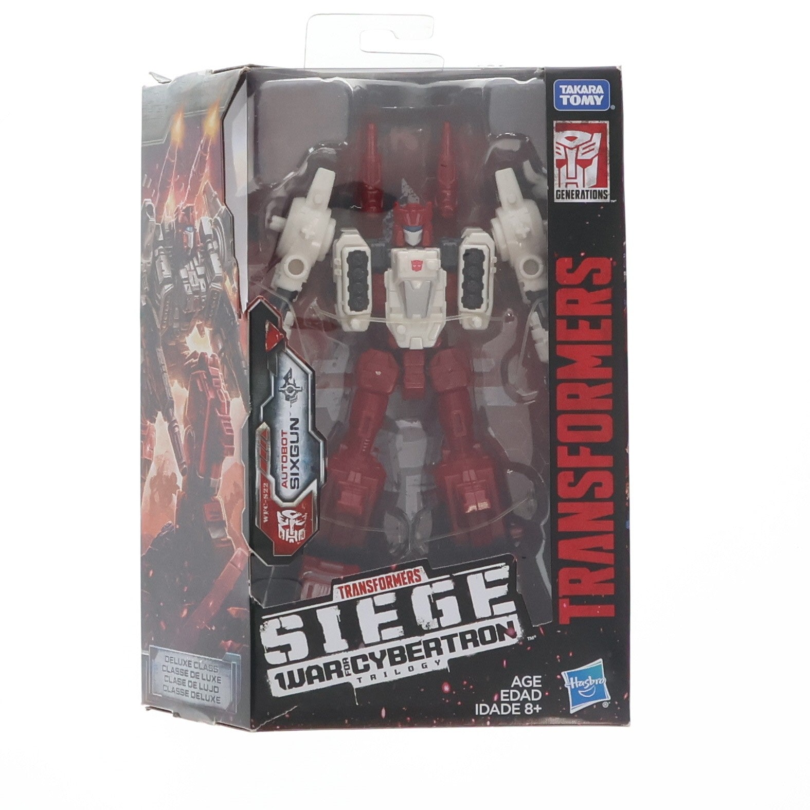 【中古即納】[TOY] トランスフォーマー ウォーフォーサイバトロン/シージ WFC-S22 SIXGUN(シックスガン) TFジェネレーションズ 完成トイ ハズブロ/タカラトミー(20191231)