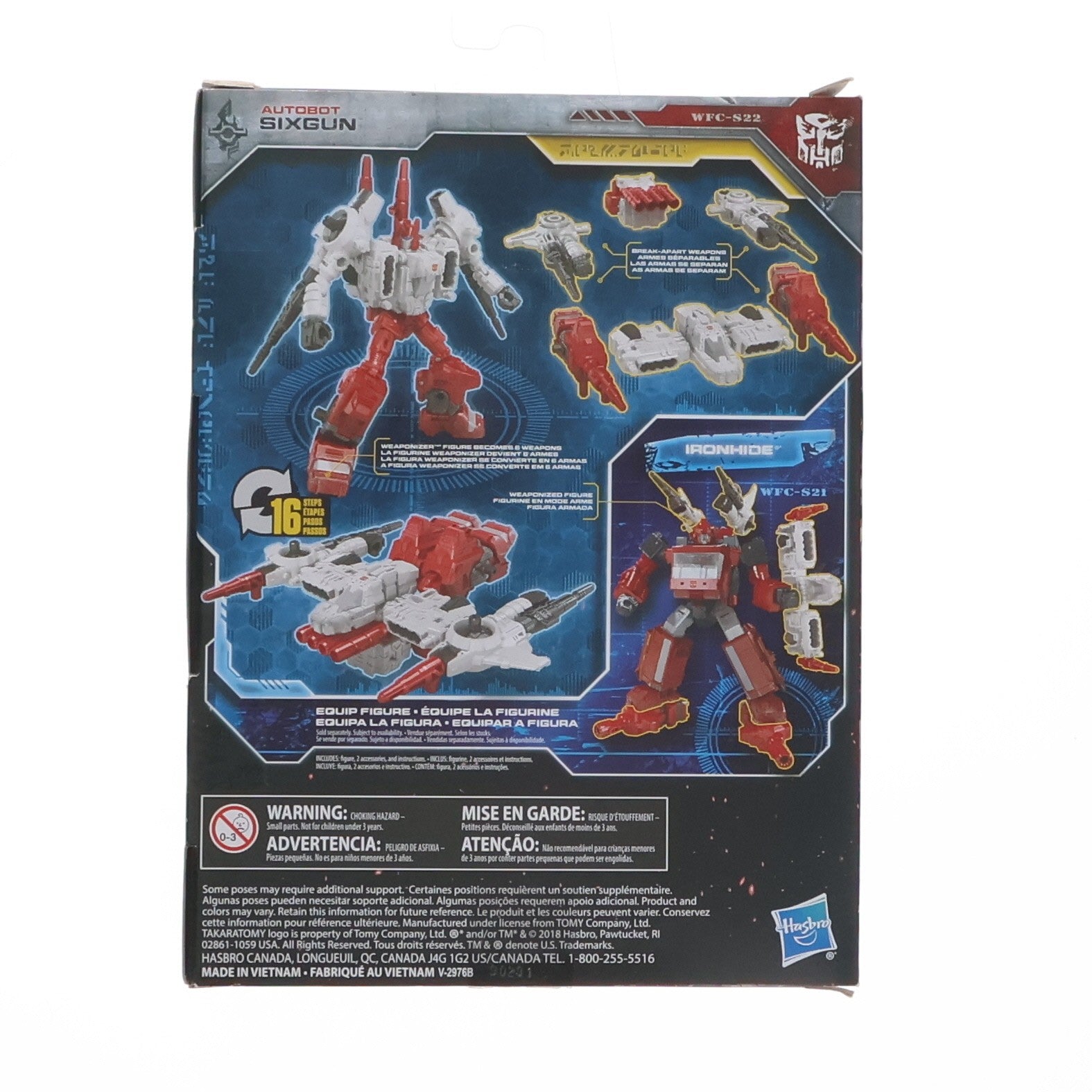 【中古即納】[TOY] トランスフォーマー ウォーフォーサイバトロン/シージ WFC-S22 SIXGUN(シックスガン) TFジェネレーションズ 完成トイ ハズブロ/タカラトミー(20191231)