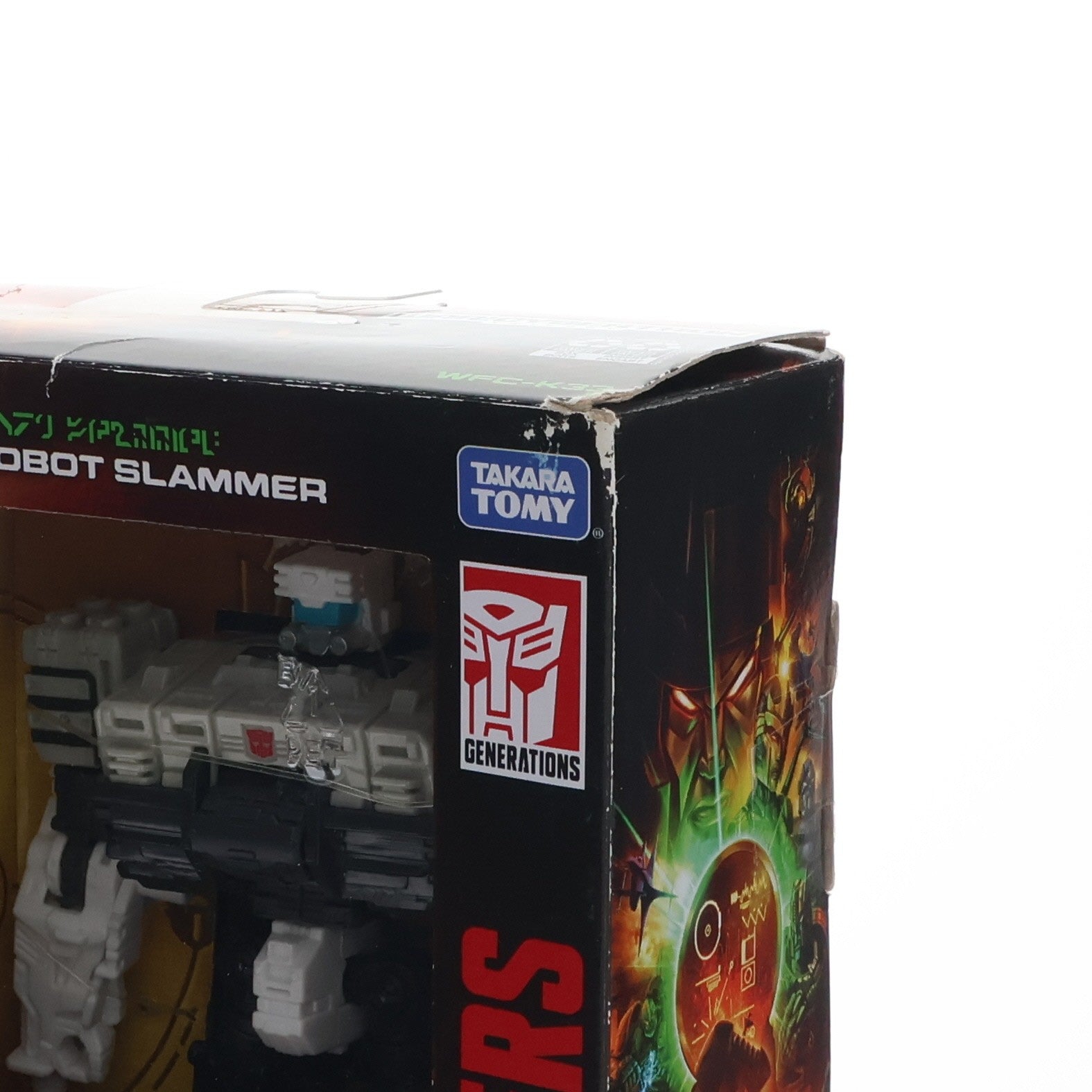【中古即納】[TOY] トランスフォーマー ウォーフォーサイバトロン/キングダム WFC-K33 AUTOBOT SLAMMER(オートボット スラマー) TFジェネレーションズ デラックスクラス 完成トイ ハズブロ(20211231)