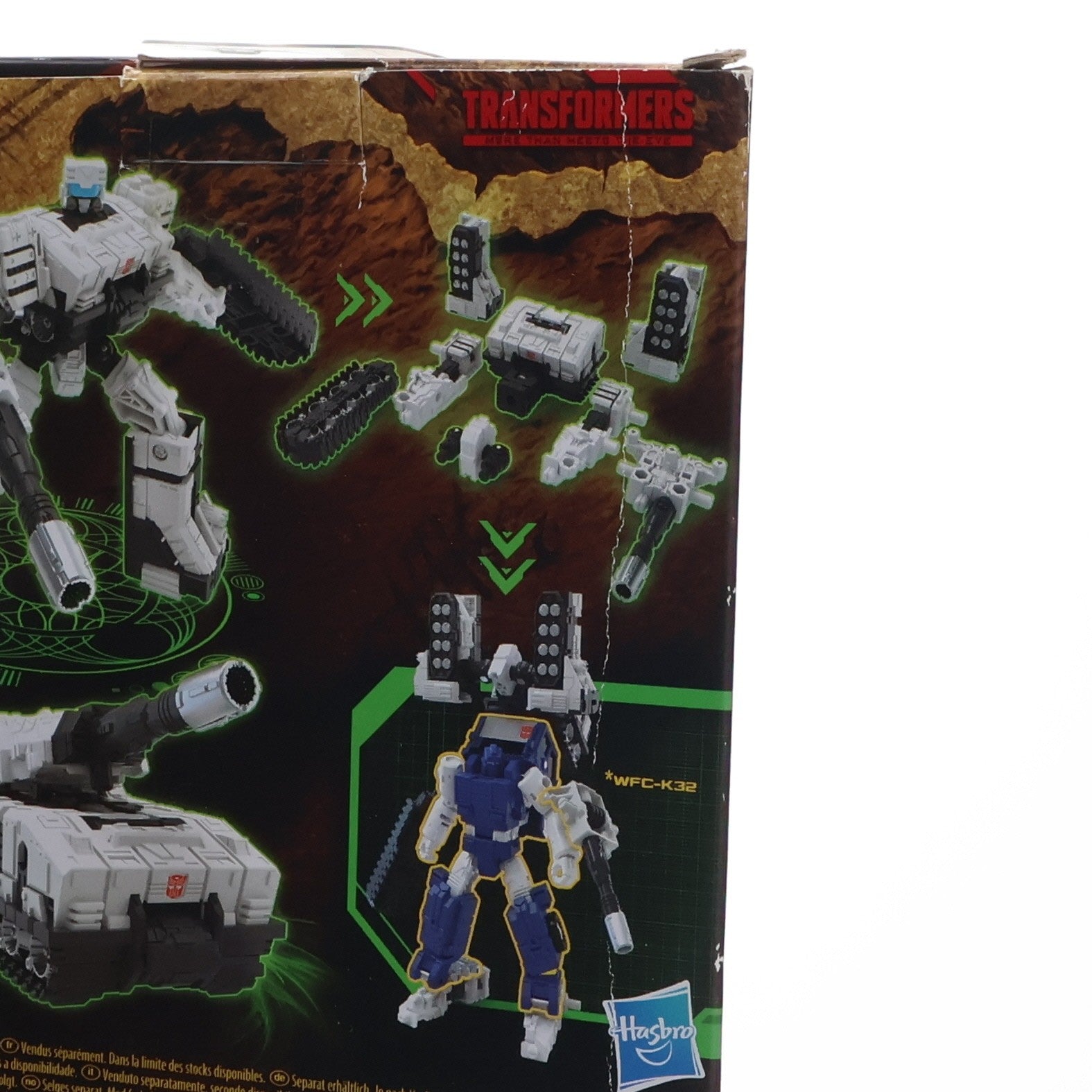 【中古即納】[TOY] トランスフォーマー ウォーフォーサイバトロン/キングダム WFC-K33 AUTOBOT SLAMMER(オートボット スラマー) TFジェネレーションズ デラックスクラス 完成トイ ハズブロ(20211231)