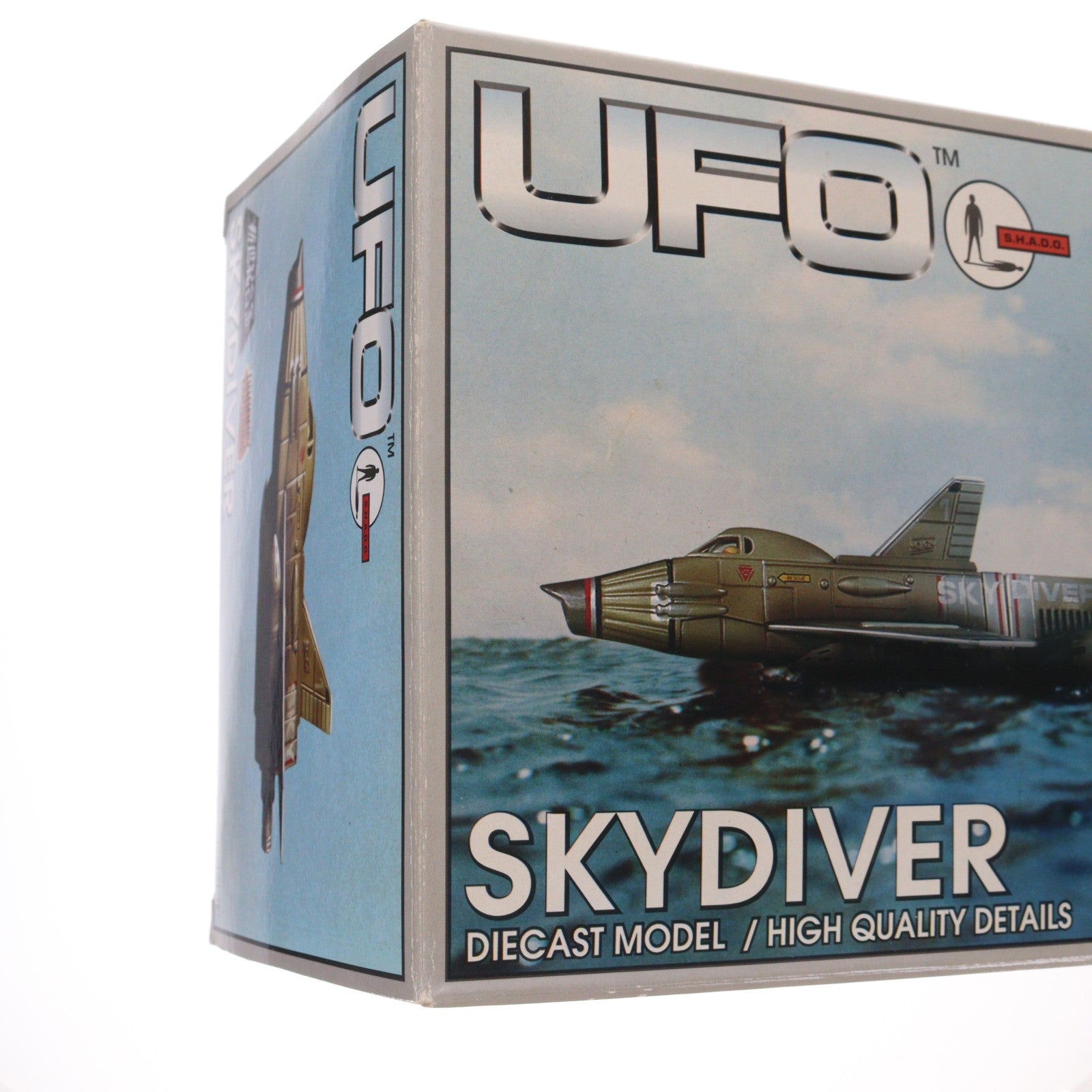 【中古即納】[TOY] 新世紀合金 スカイダイバー 謎の円盤UFO 完成トイ(SGM-07) アオシマ/ミラクルハウス(20041130)