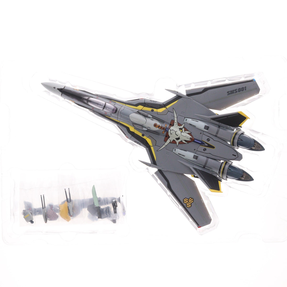 【中古即納】[TOY] DX超合金 VF-25S アーマードメサイアバルキリー(オズマ・リー機)リバイバルVer. マクロスF(フロンティア) 完成トイ フィギュア バンダイ(20241130)