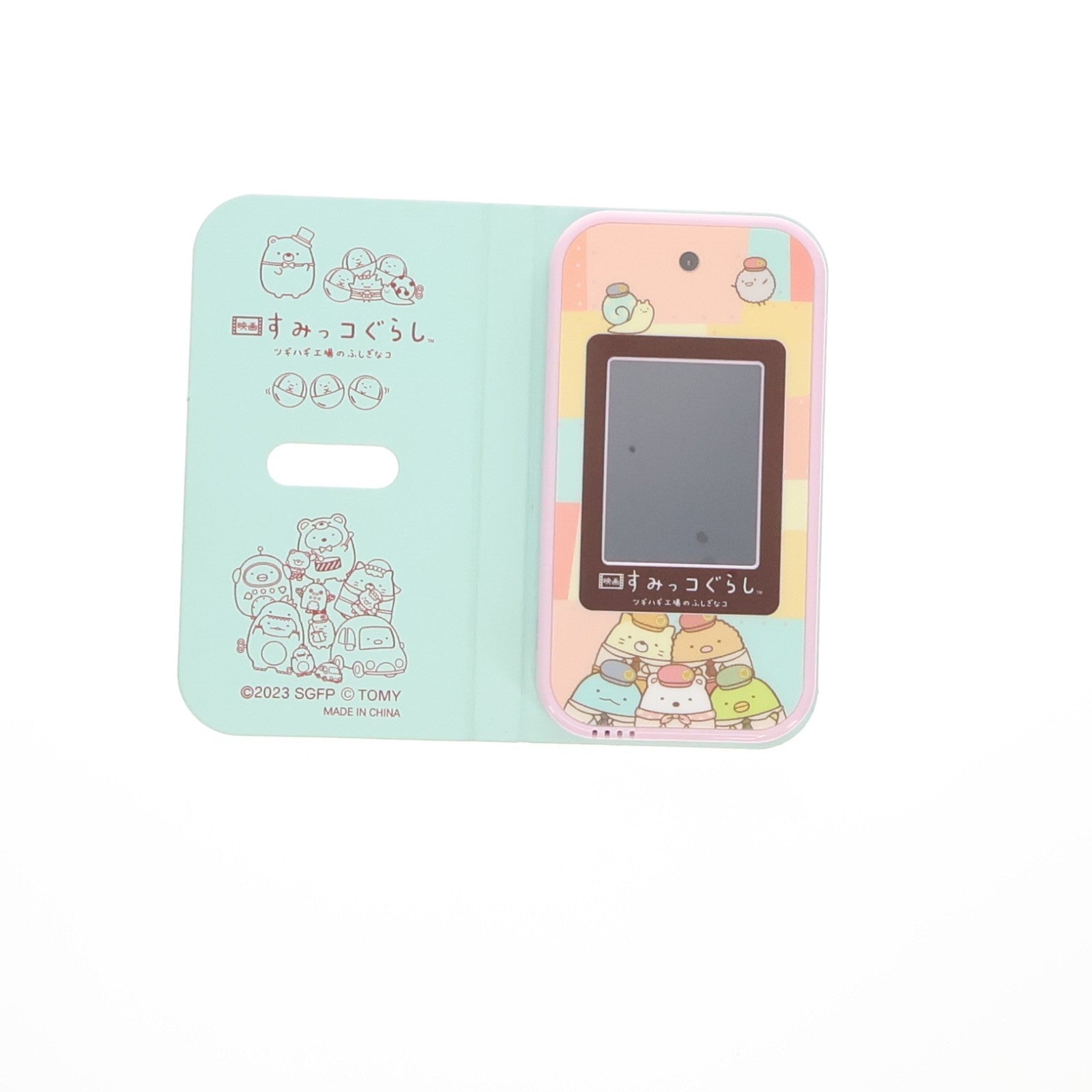 【中古即納】[TOY] おせわでいっぱいアプリがプラス すみっコスマホ すみっコぐらし 完成トイ タカラトミー(20231021)