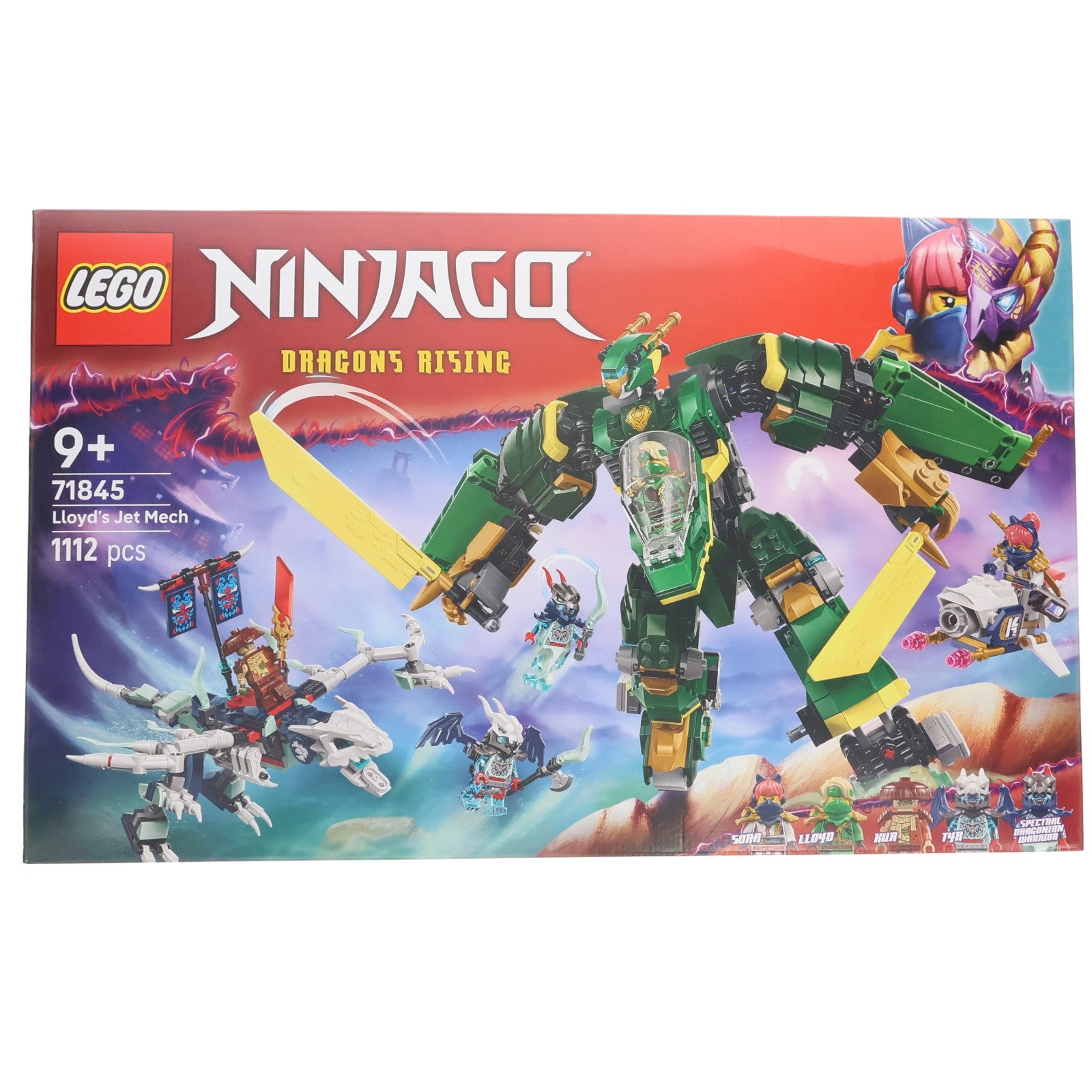 【中古即納】[TOY] LEGO NINJAGO(レゴ ニンジャゴー) 71845 ロイドのグリーン・ジェットメカ 組立トイ LEGO(レゴ)(20250601)