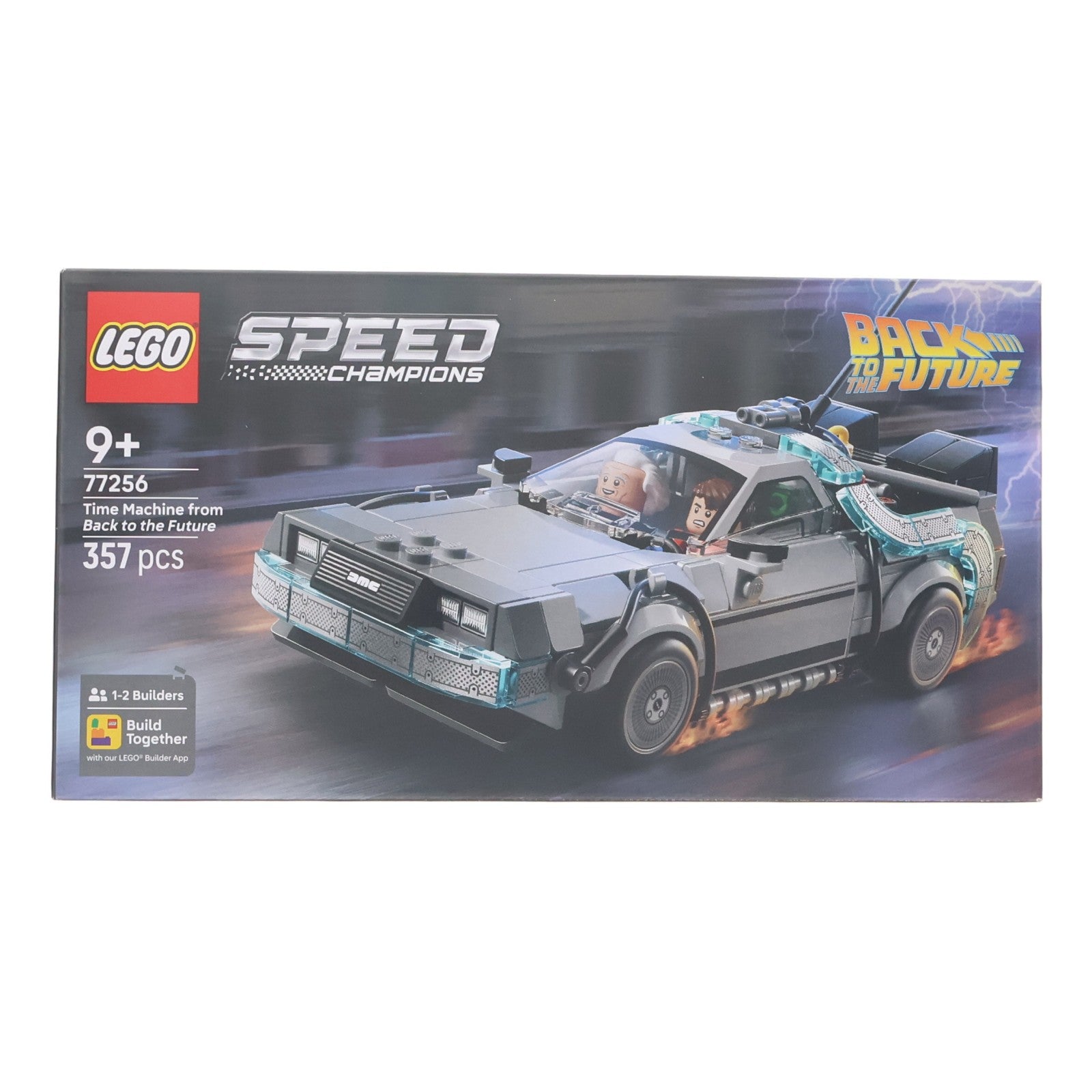 【中古即納】[TOY] LEGO SPEED CHAMPIONS(レゴ スピードチャンピオンズ) 77256 バック・トゥ・ザ・フューチャー タイムマシン デロリアン・DMC-12 組立トイ LEGO(レゴ)(20260101)
