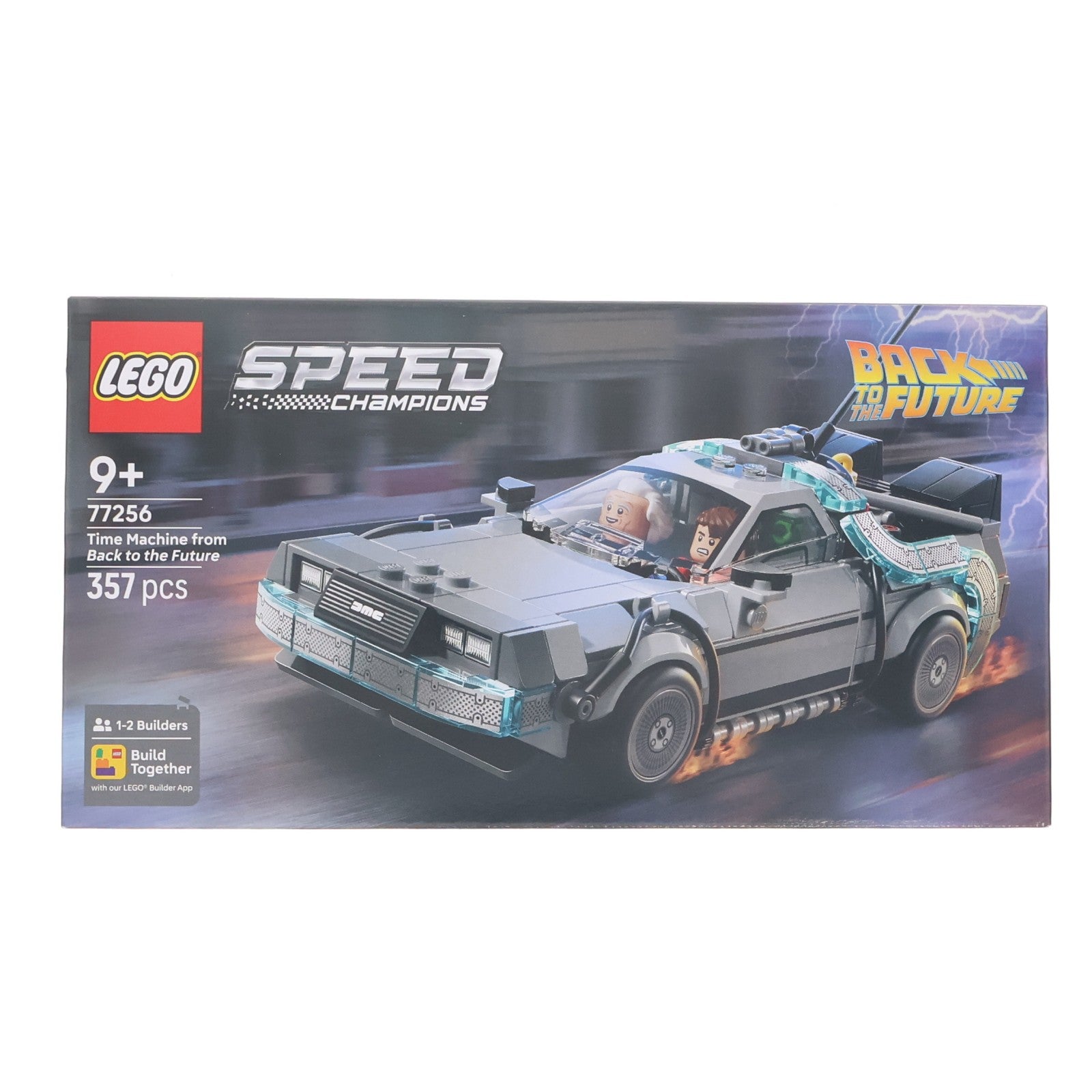 【中古即納】[TOY] LEGO SPEED CHAMPIONS(レゴ スピードチャンピオンズ) 77256 バック・トゥ・ザ・フューチャー タイムマシン デロリアン・DMC-12 組立トイ LEGO(レゴ)(20260101)