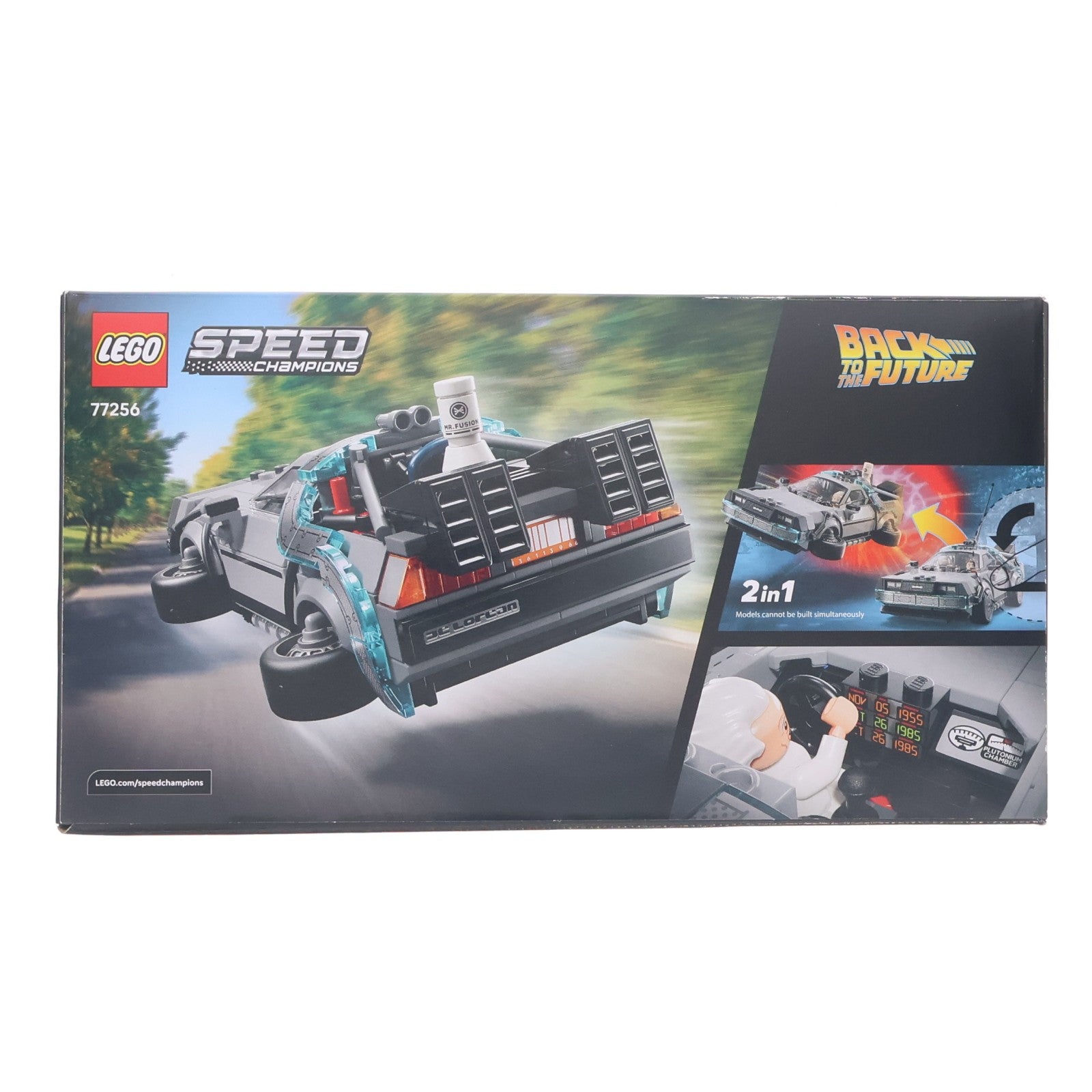 【中古即納】[TOY] LEGO SPEED CHAMPIONS(レゴ スピードチャンピオンズ) 77256 バック・トゥ・ザ・フューチャー タイムマシン デロリアン・DMC-12 組立トイ LEGO(レゴ)(20260101)