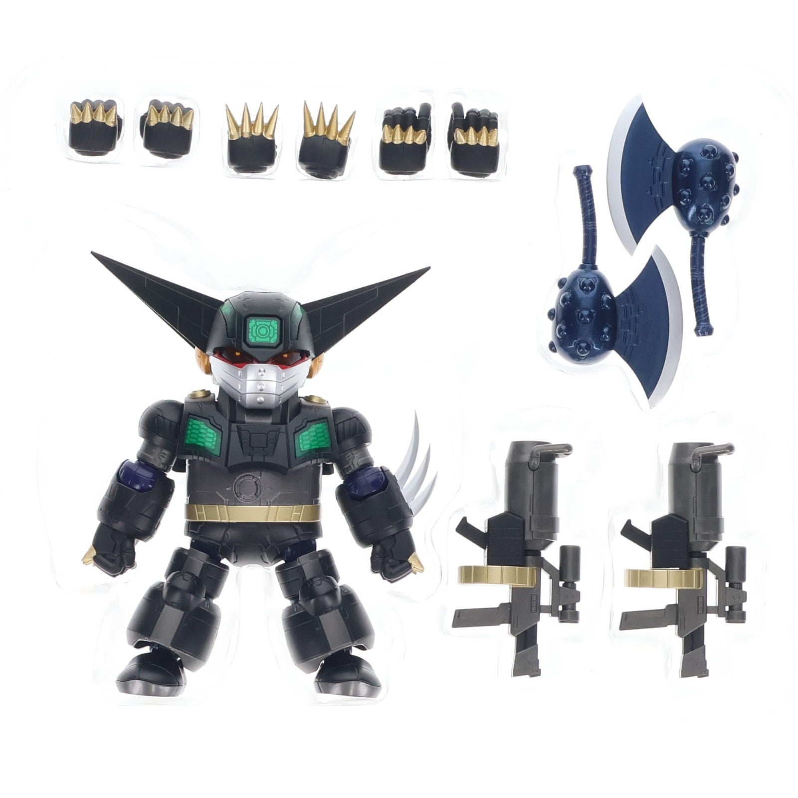 【中古即納】[TOY] AA合金ブラックゲッター 真(チェンジ!!)ゲッターロボ 世界最後の日 完成品 フィギュア アルカディア(20170420)