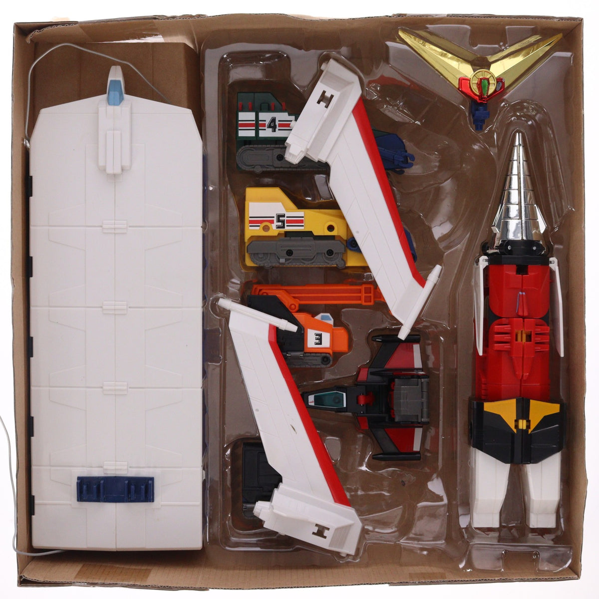 【中古即納】[TOY] 超勇者復古烈伝 BR-02 マイトカイザー 勇者特急マイトガイン 完成トイ タカラ(20050728)