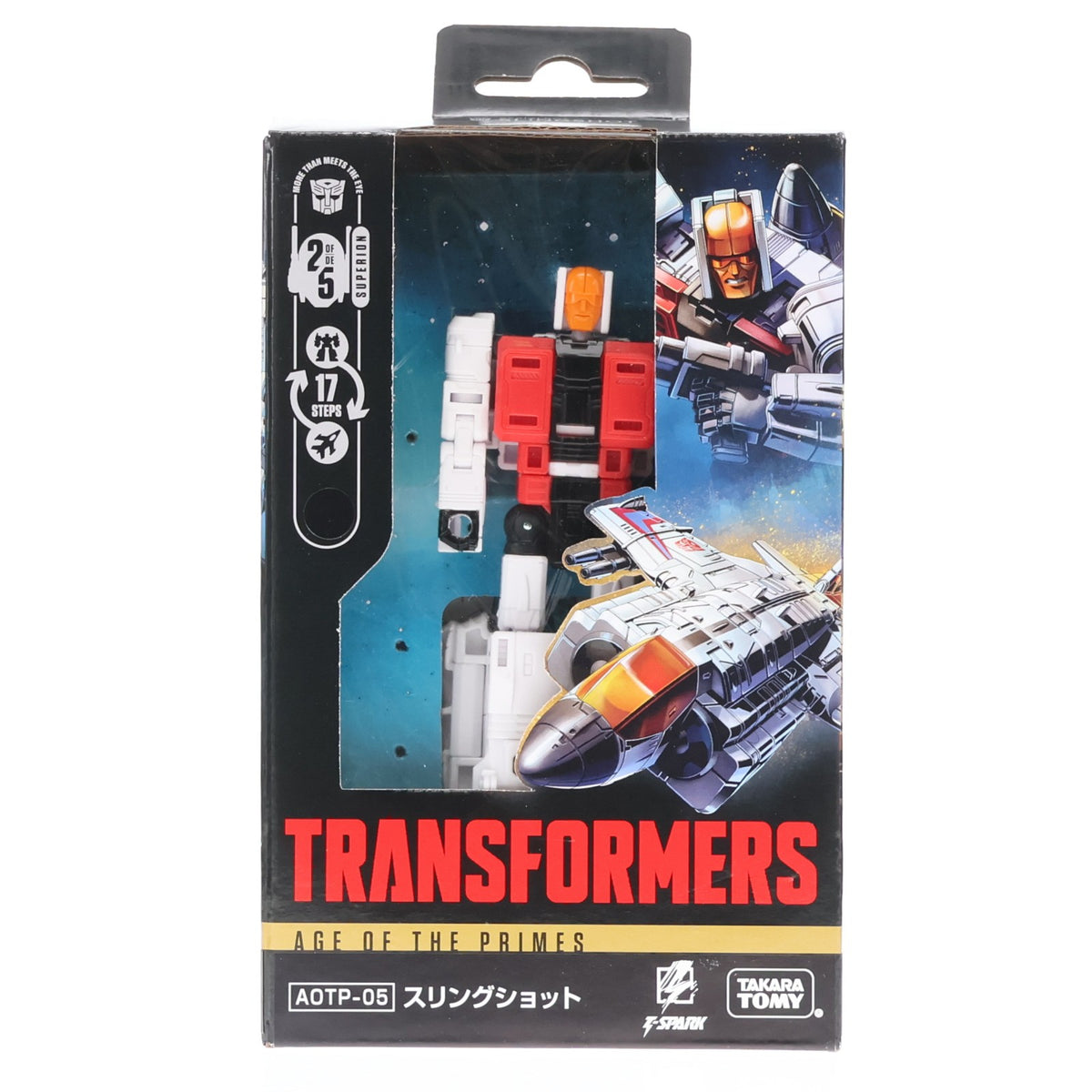 【中古即納】[TOY] T-SPARK トランスフォーマー エイジ・オブ・ザ・プライム AOTP-05 スリングショット 完成トイ タカラトミー(20250726)