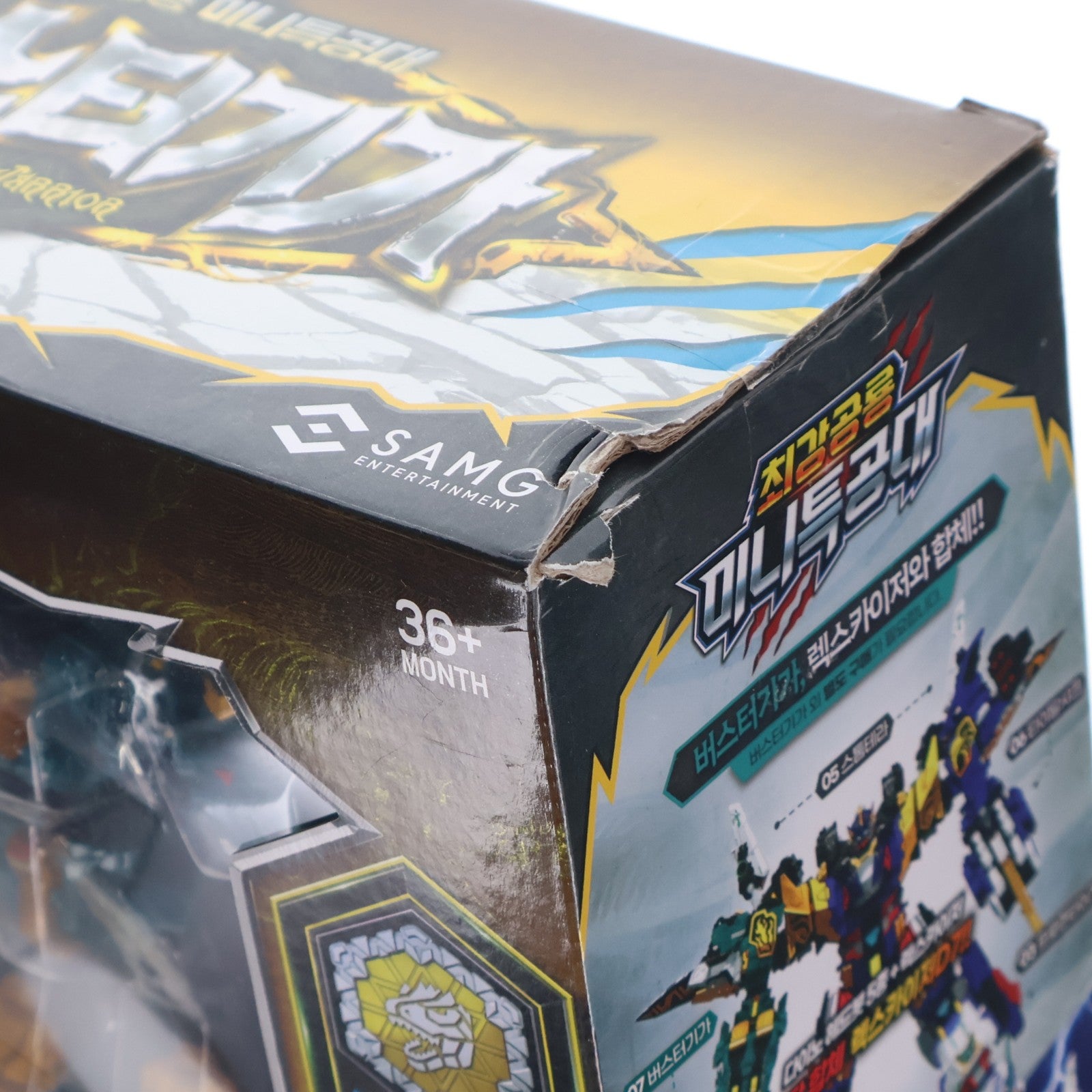 【中古即納】[TOY] BUSTER GIGA -バスターギガ- MINIFORCE DINOID WARRIOR(ミニフォース) 完成トイ SAMG ENTERTAINMENT(19991231)