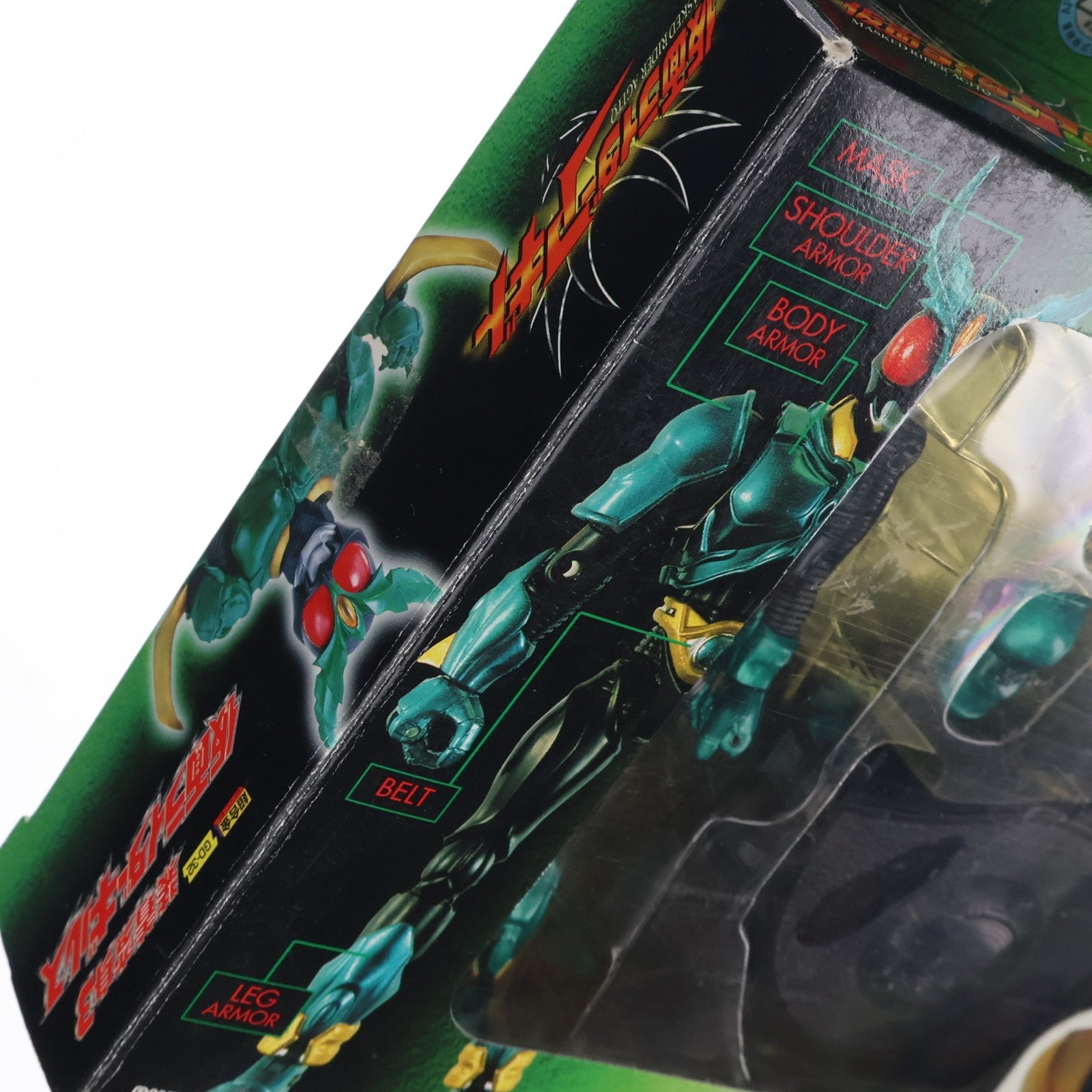 【中古即納】[TOY] 超合金 GD-32 装着変身3 仮面ライダーギルス 仮面ライダーアギト 完成トイ バンダイ(20010430)