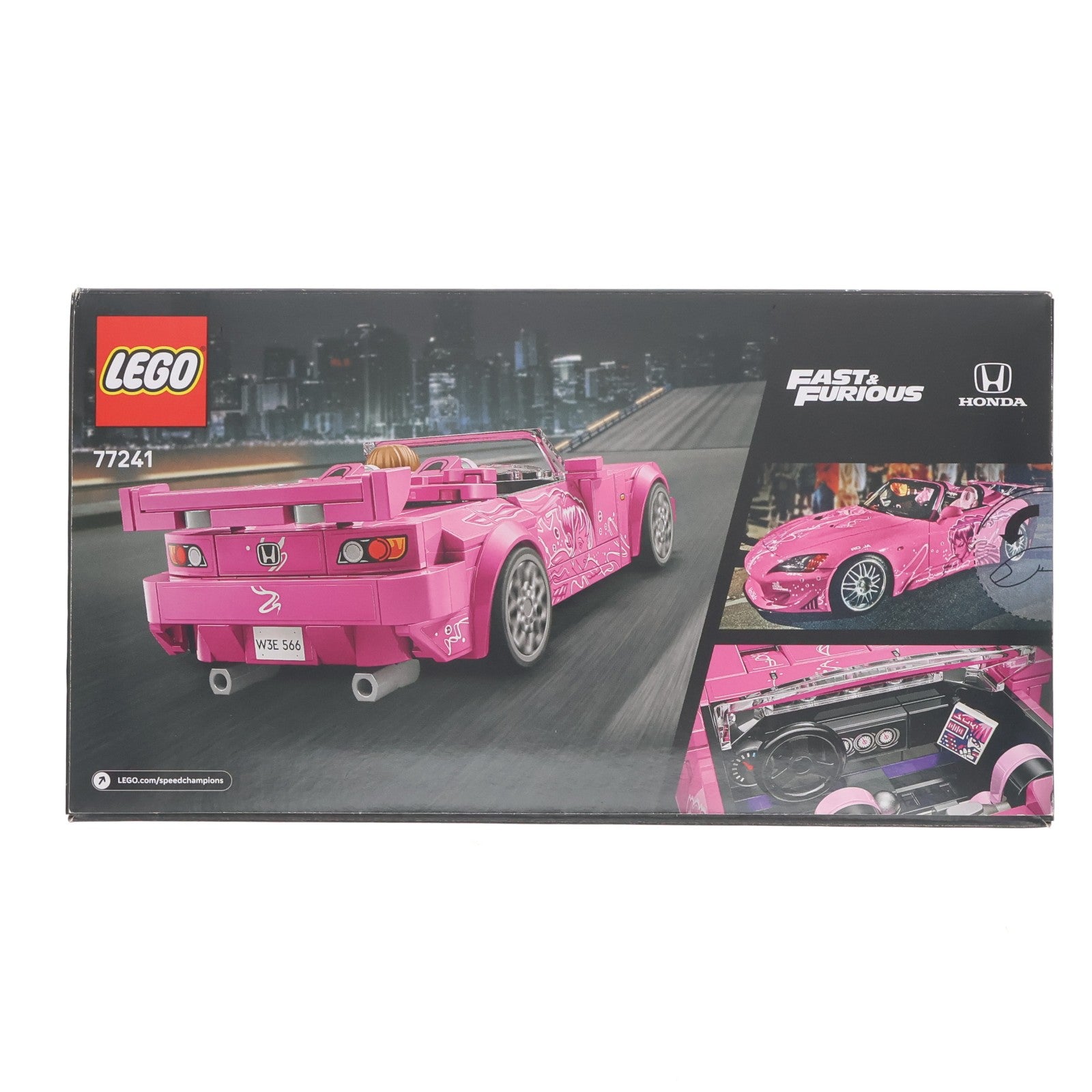 【中古即納】[TOY] LEGO(レゴ) スピードチャンピオン 77241 ホンダ S2000 ワイルド・スピードX2 組立トイ LEGO(レゴ)(20250601)