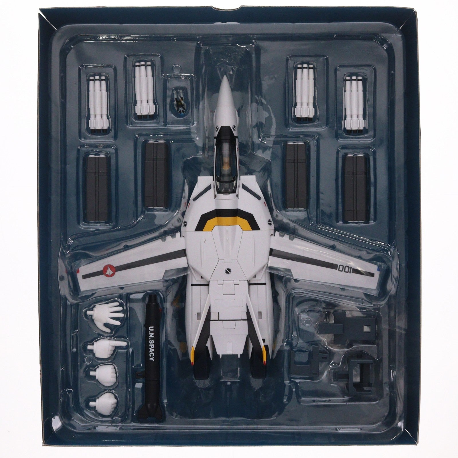 【中古即納】[TOY] やまとマクロスシリーズ 完全変形 1/60 VF-1S TV版 オプションパーツ付 超時空要塞マクロス 完成トイ YAMATO(やまと)(20120531)