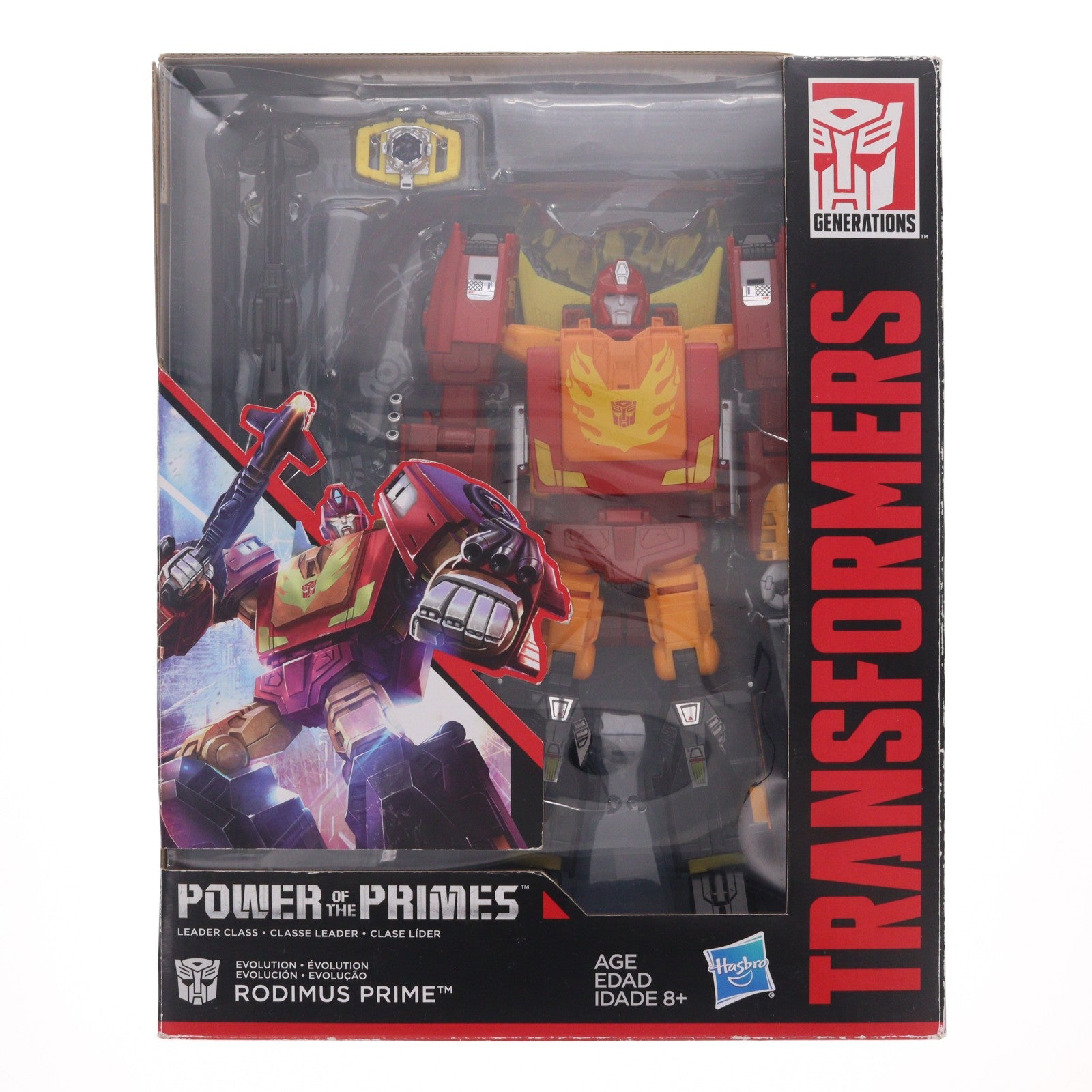 【中古即納】[TOY] トランスフォーマー ジェネレーションズ パワーオブザプライム ロディマスプライム(海外版) 完成トイ(E0902) ハズブロ(20171231)