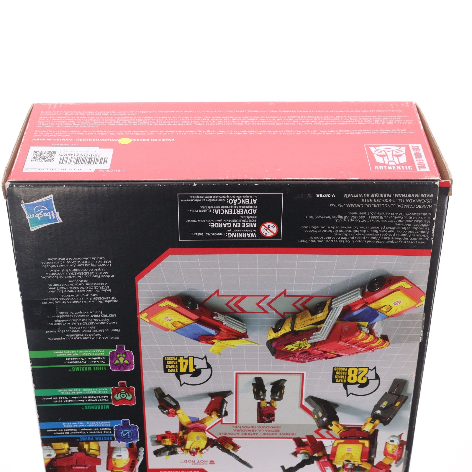 【中古即納】[TOY] トランスフォーマー ジェネレーションズ パワーオブザプライム ロディマスプライム(海外版) 完成トイ(E0902) ハズブロ(20171231)