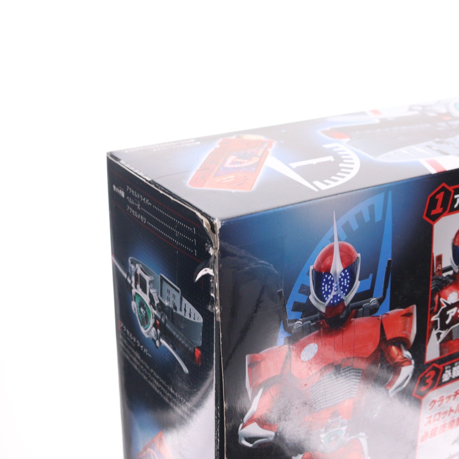 【中古即納】[TOY] SUPER BEST 変身ベルト DXアクセルドライバー 仮面ライダーW(ダブル) 完成トイ バンダイ(20250628)