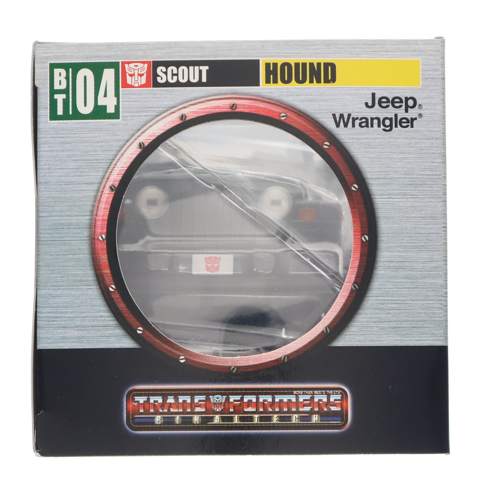 【中古即納】[TOY] トランスフォーマー バイナルテック BT-04 1/24 ハウンド faet.ジープ ラングラー 完成トイ タカラ(20040325)