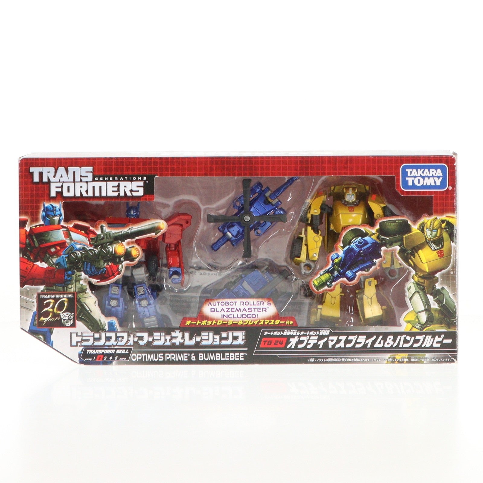 【中古即納】[TOY] トランスフォーマー ジェネレーションズ TG-24 オプティマスプライム&バンブルビー 完成トイ タカラトミー(20130928)