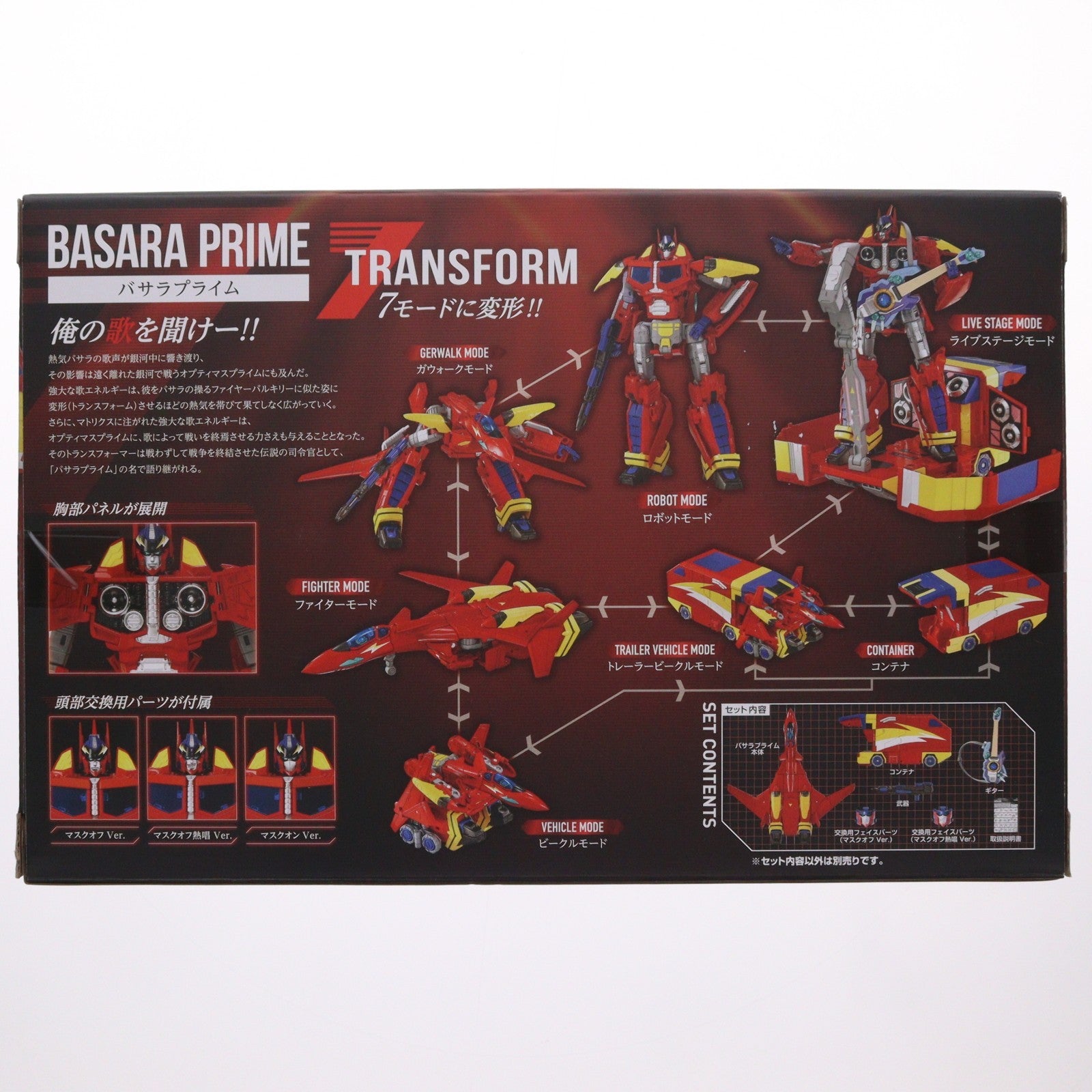 【中古即納】[TOY] T-SPARK シナジネクス トランスフォーマー/マクロス7 バサラプライム 完成トイ タカラトミー(20260328)