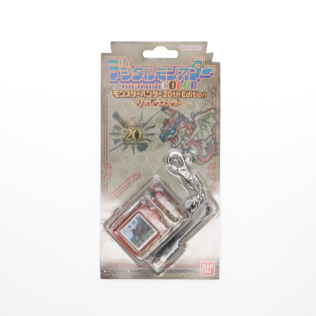 【中古即納】[TOY] プレミアムバンダイ限定 デジタルモンスターCOLOR モンスターハンター 20th Edition リオレウスカラー 完成トイ バンダイ(20250228)