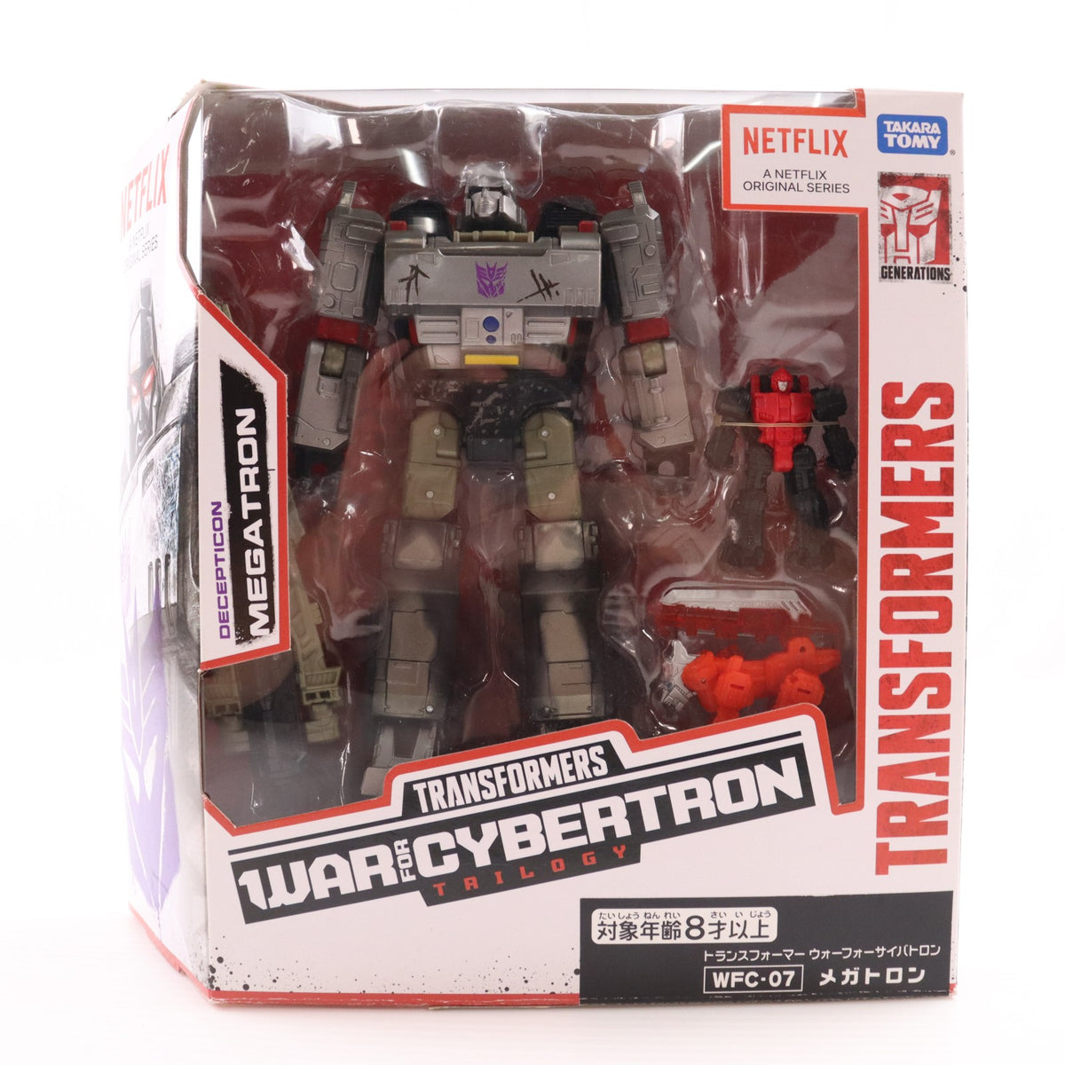 【中古即納】[TOY] トランスフォーマー ウォーフォーサイバトロン WFC-07 メガトロン 完成トイ タカラトミー(20201219)