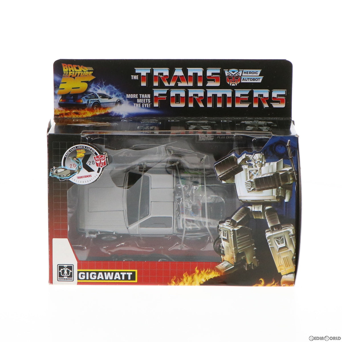 【中古即納】[TOY] GIGAWATT(ギガワット) バック・トゥ・ザ・フューチャー×トランスフォーマー コラボレーティブ2020 完成トイ タカラトミーモール&サイバトロンサテライトショップ限定 タカラトミー(20201017)