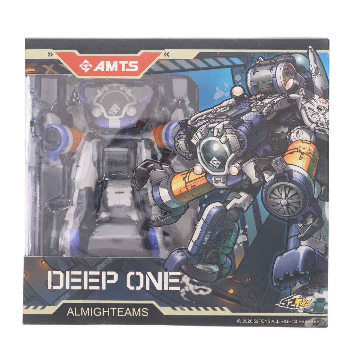 【中古即納】[TOY] MEGABOX(メガボックス) MB-13 DEEP ONE(ディープワン) 完成トイ(海外流通版) 52Toys(20210121)