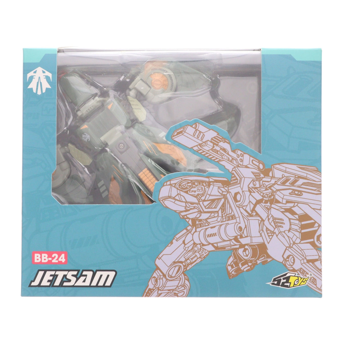 【中古即納】[TOY] BEASTBOX(ビーストボックス) BB-24 JETSAM(ジェットサム) 完成トイ 52Toys(20201225)