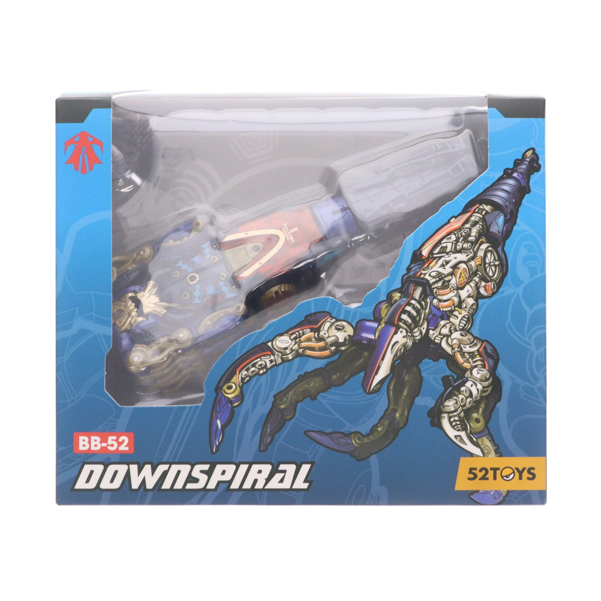 【中古即納】[TOY] BEASTBOX(ビーストボックス) BB-52 DOWNSPIRAL(ダウンスパイラル) 完成トイ 52Toys/マイルストン(20231215)