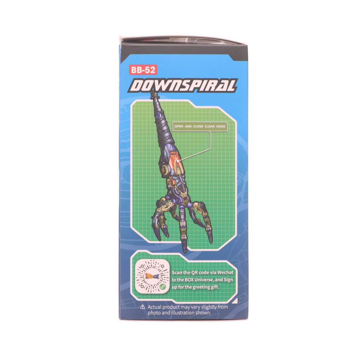 【中古即納】[TOY] BEASTBOX(ビーストボックス) BB-52 DOWNSPIRAL(ダウンスパイラル) 完成トイ 52Toys/マイルストン(20231215)