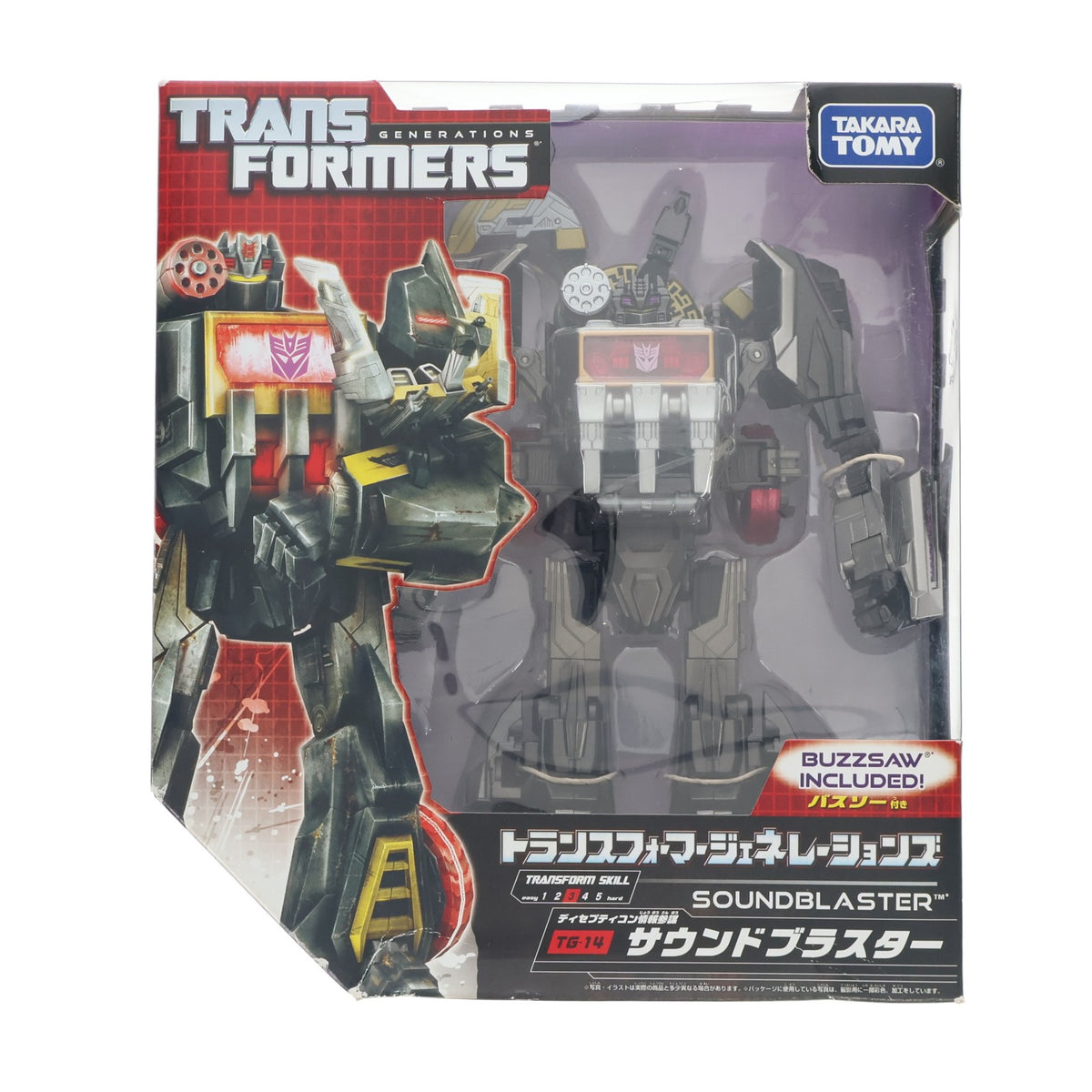 【中古即納】[TOY] トランスフォーマー ジェネレーションズ TG-14 サウンドブラスター&バズソー 完成トイ タカラトミー(20130323)