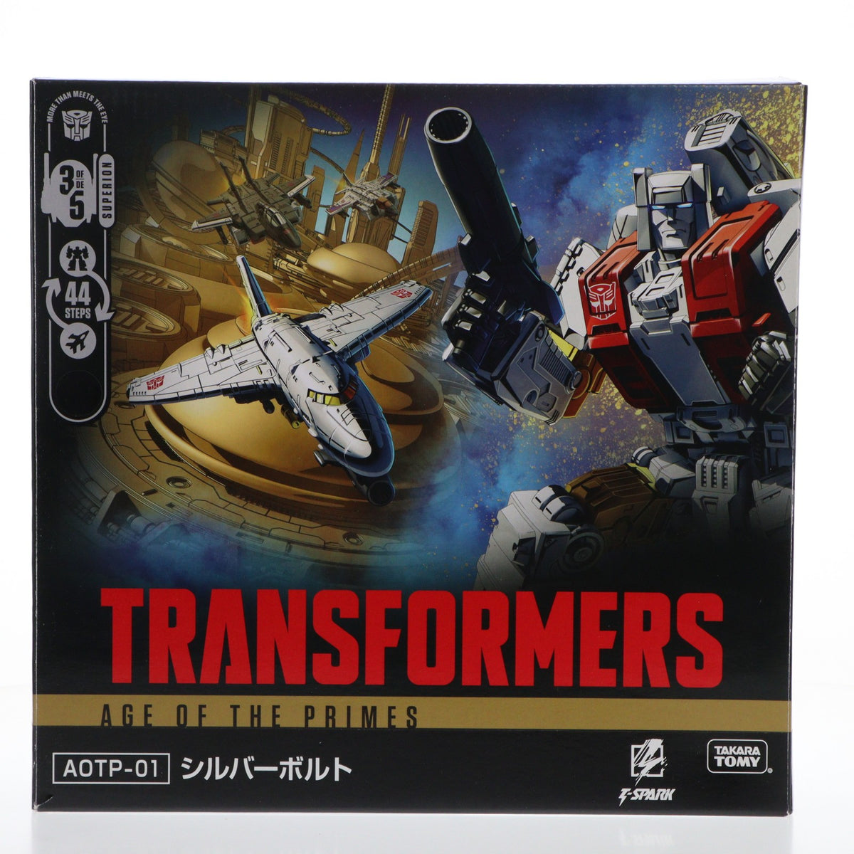 【中古即納】[TOY] T-SPARK トランスフォーマー エイジ・オブ・ザ・プライム AOTP-01 シルバーボルト 完成トイ タカラトミー(20250630)