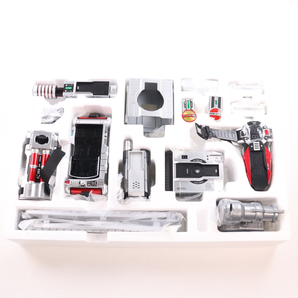 【中古即納】[TOY] プレミアムバンダイ限定 コンプリートセレクションモディフィケーション CSMファイズギア&ファイズアクセルver.2 仮面ライダー555(ファイズ) 完成トイ バンダイ(20230831)