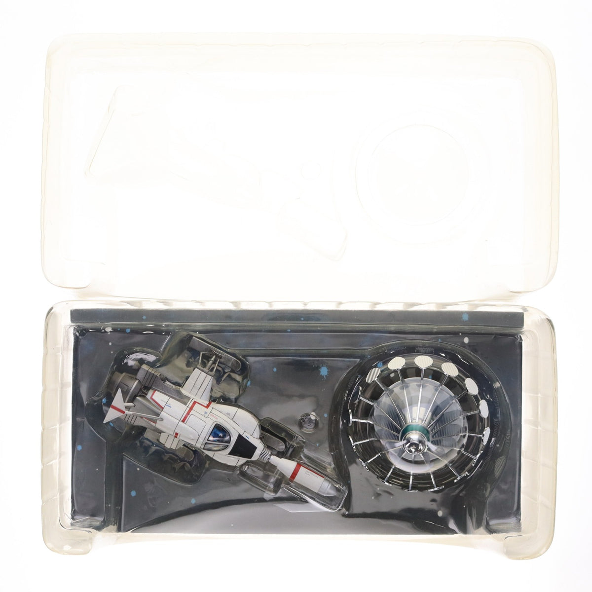 【中古即納】[TOY] 新世紀合金 SGM-06 インターセプター&UFO 謎の円盤UFO 完成トイ アオシマ(20041031)