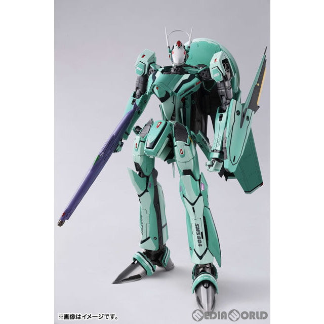 【中古即納】[TOY] DX超合金 RVF-25 メサイアバルキリー ルカ・アンジェローニ機 リニューアルVer. 劇場版マクロスF(フロンティア) 恋離飛翼～サヨナラノツバサ～ 完成トイ バンダイ(20130615)