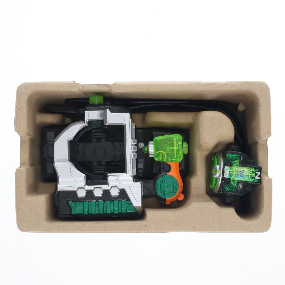 【中古即納】[TOY] 変身ブレス DXメガウルオウダー&ネクロムゴーストアイコン 仮面ライダーゴースト 完成トイ バンダイ(20160130)