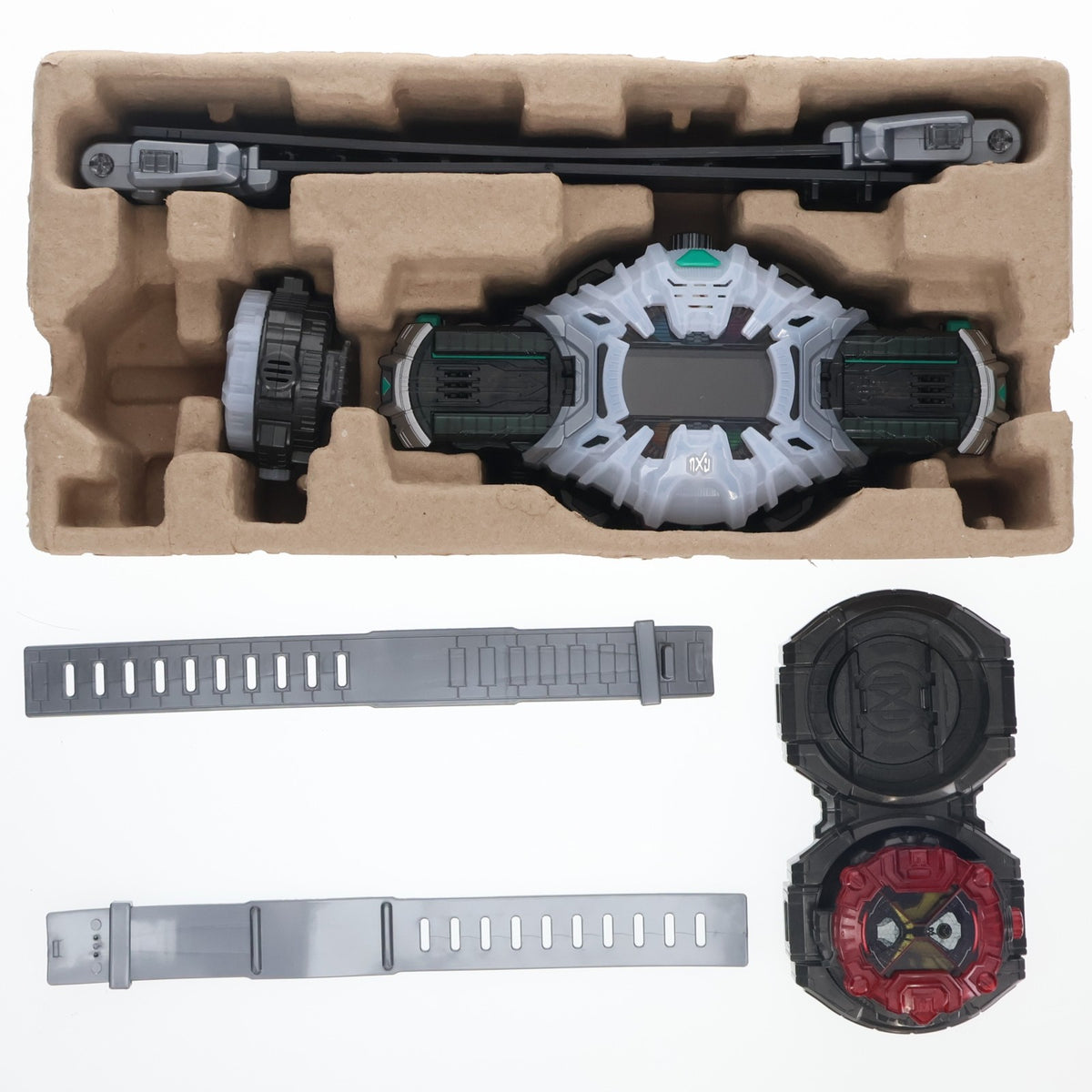 【中古即納】[TOY] DXジクウドライバー&ライドウォッチホルダーセット 仮面ライダージオウ 完成トイ バンダイ(20180901)